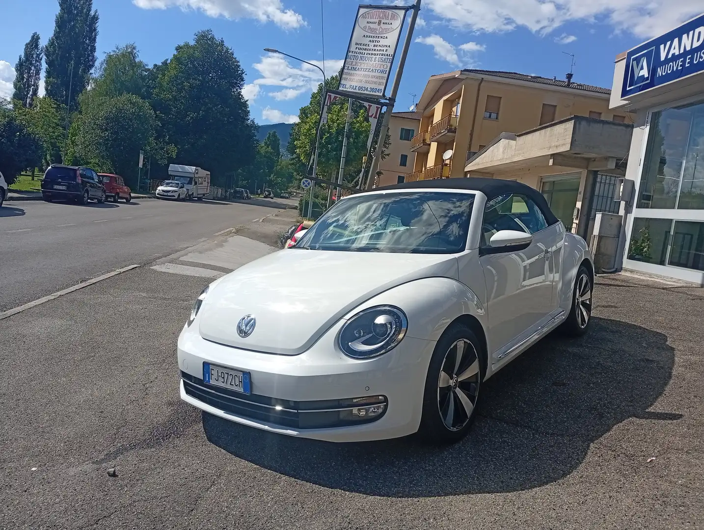Volkswagen Maggiolino 2.0 TDI DESIGN 120CV NEOPATENTATI Blanc - 2