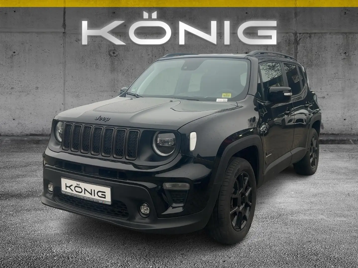Jeep Renegade Upland Automatik Allrad *Klima*Carplay Schwarz - 1