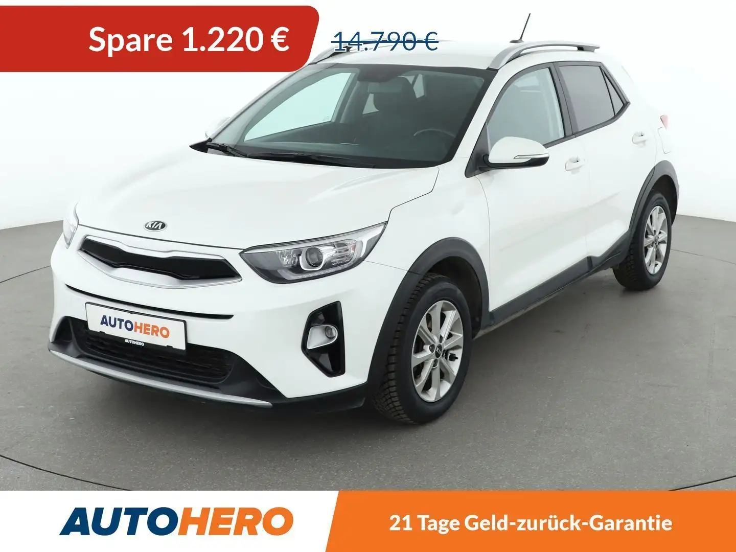 Kia Stonic 1.2 Vision*PDC*SHZ*KLIMA*GARANTIE* Weiß - 1