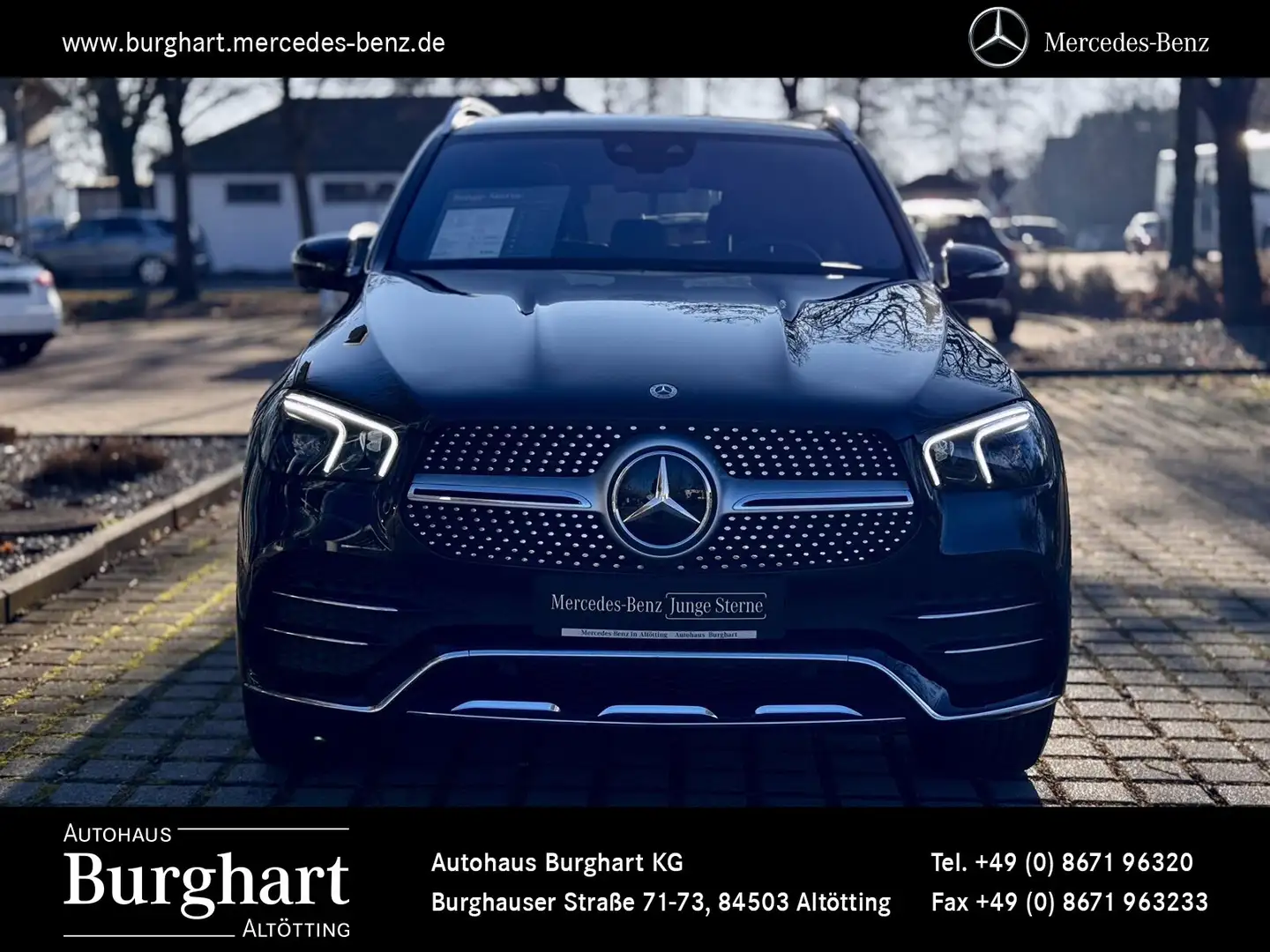 Mercedes-Benz GLE 350 GLE 350 e 4M AMG Line PanoDach/Fahrassistenz/AHK Schwarz - 2