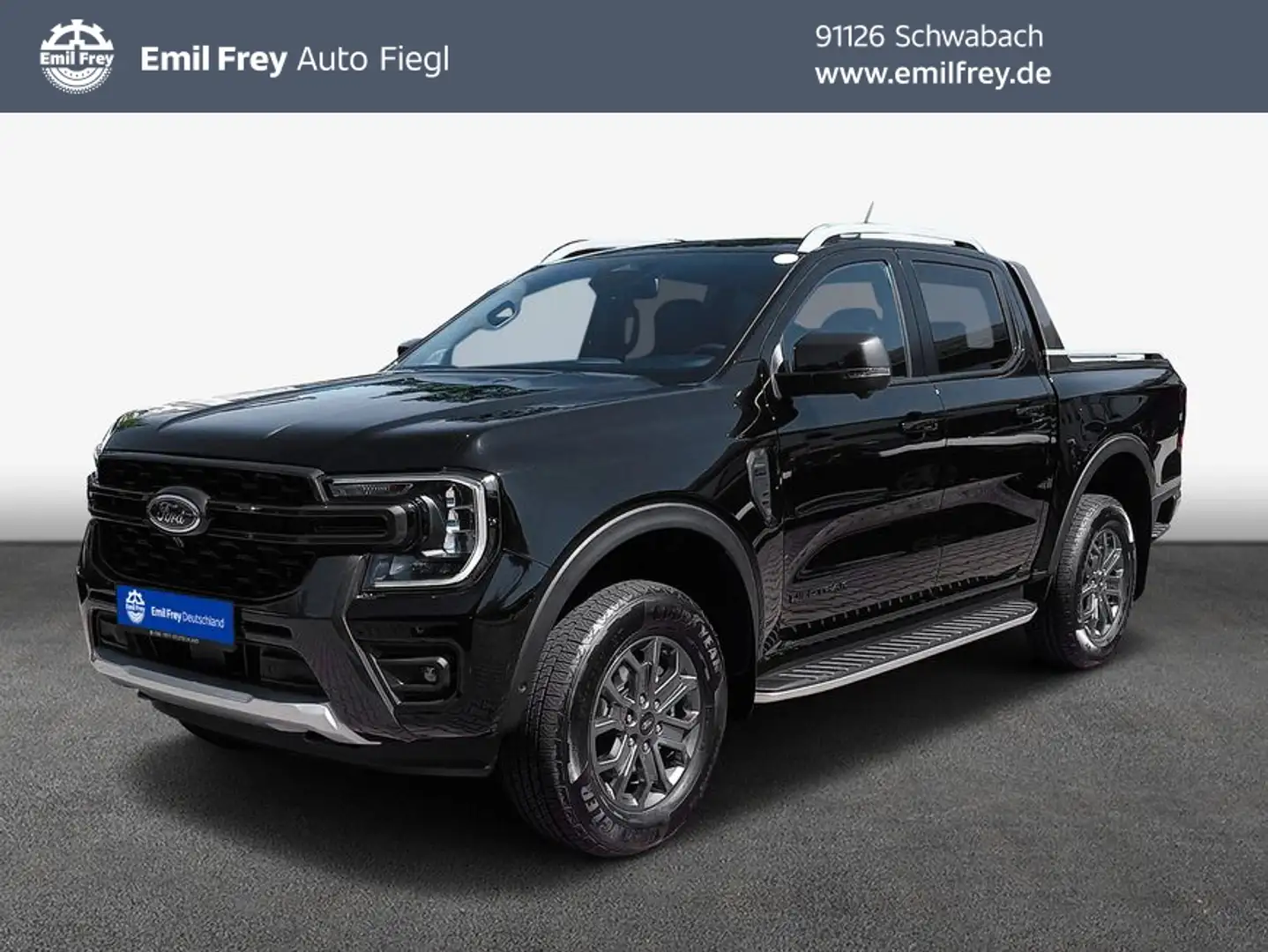Ford Ranger Doppelkabine Wildtrak 2,0 l EcoBlue Autm. Schwarz - 1