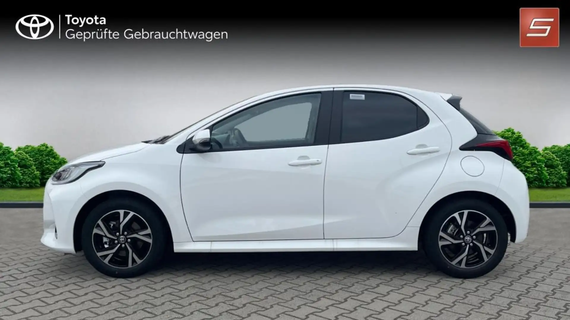 Toyota Yaris Hybrid 116 1.5 VVT-i Teamplayer (XPA1) Weiß - 2