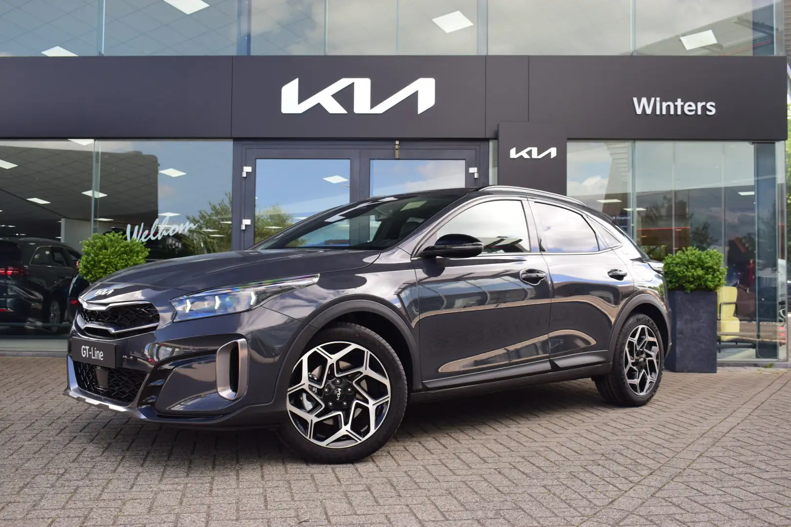 Kia XCeed 1.5 T-GDi GT-PlusLine DCT7 Automaat Nieuw uit voor Grijs - 1