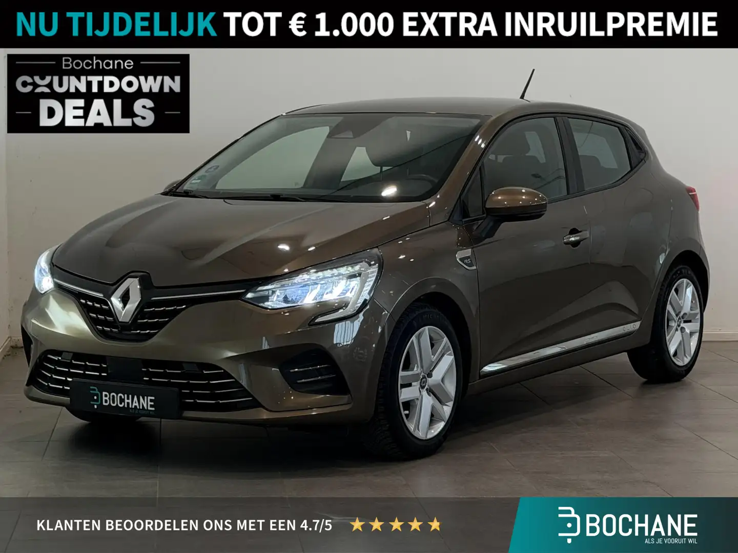 Renault Clio 1.0 TCe 100 Zen | Navigatie | Airco | Cruise Contr Bruin - 1