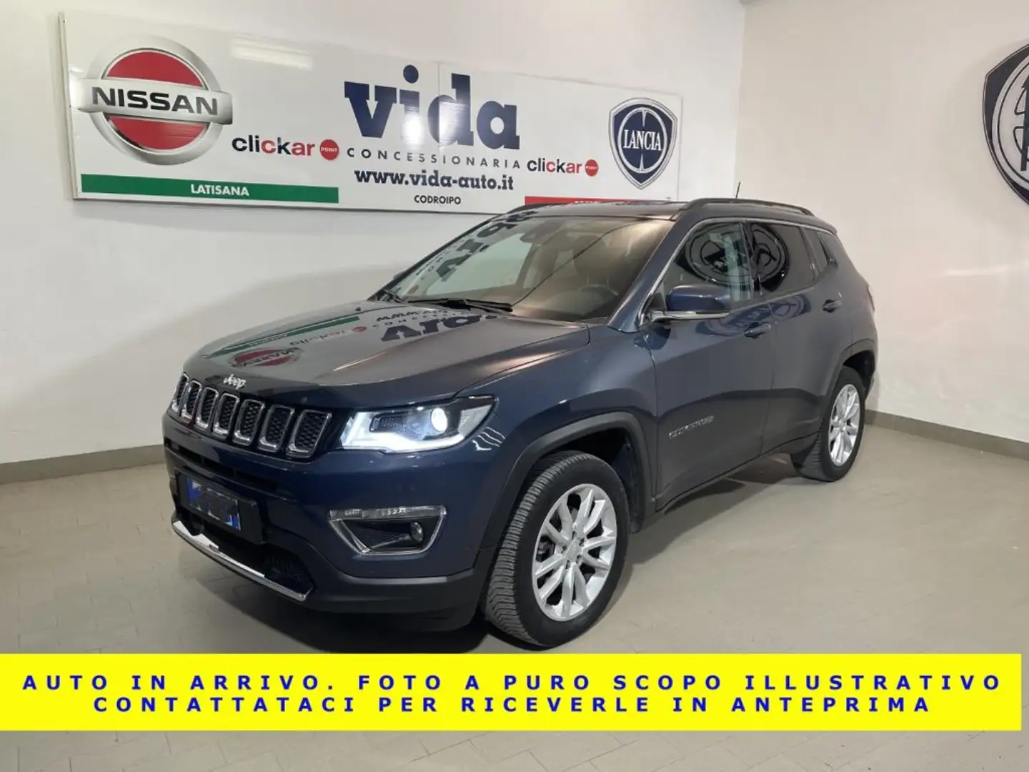 Jeep Compass 1.6 Multijet II 2WD Limited Blu/Azzurro - 1