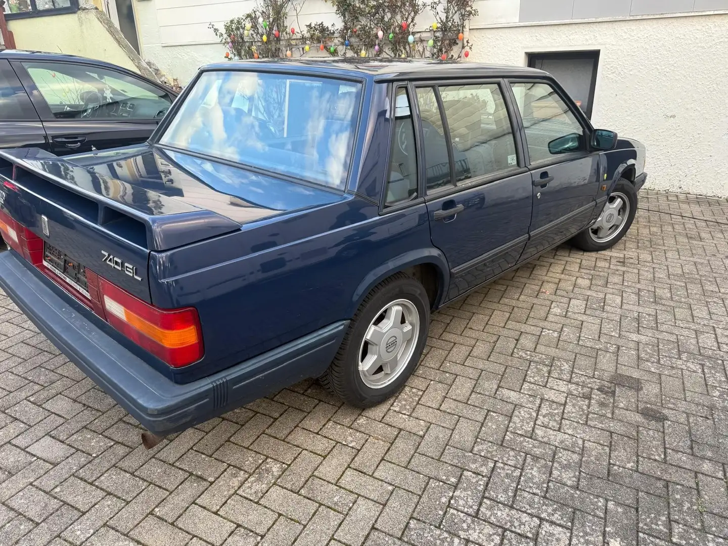 Volvo 740 Automatik GL Exklusiv Blau - 2
