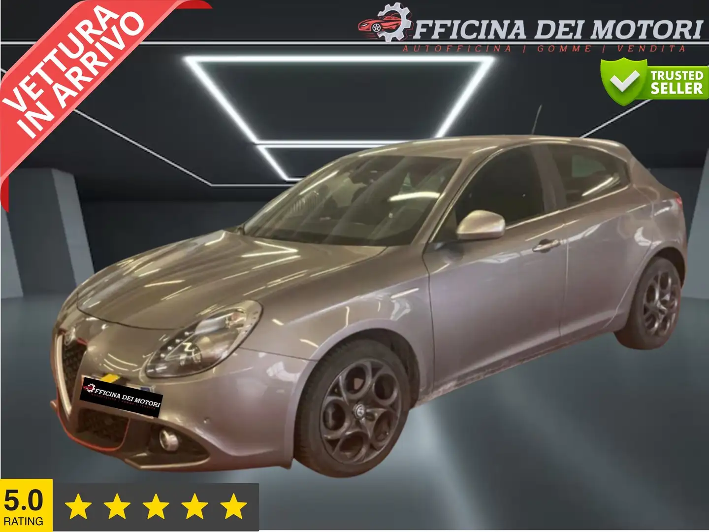 Alfa Romeo Giulietta Giulietta 1.6 jtdm Super 120cv NEOPATENTATI Quadri Gris - 1