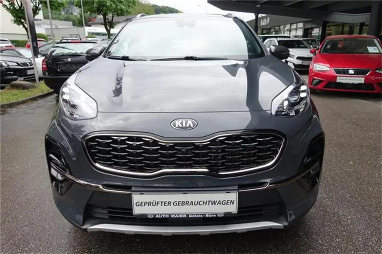 Kia Sportage 1,6 CRDI SCR MHD GT-Line Aut. Schwarz - 2