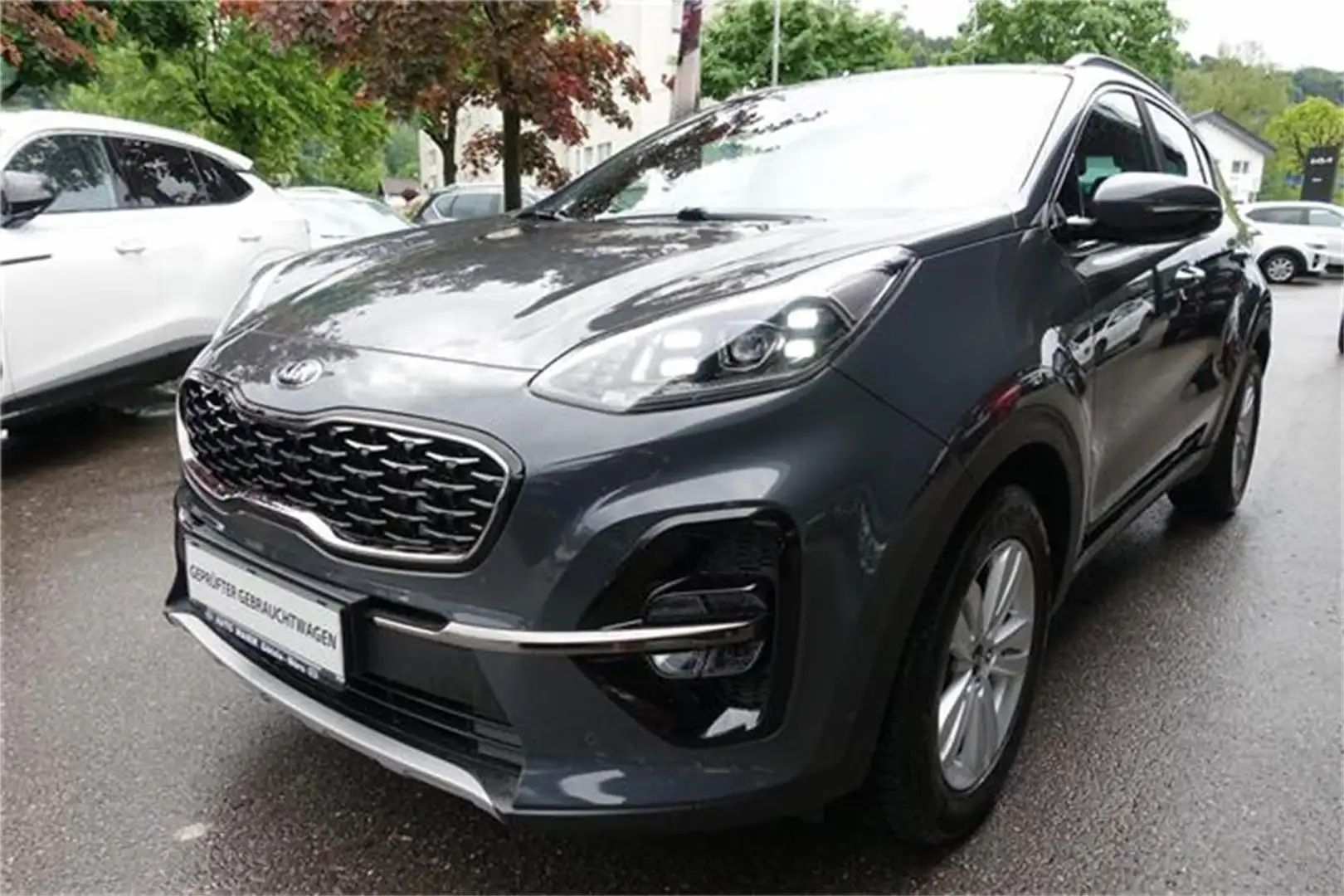 Kia Sportage 1,6 CRDI SCR MHD GT-Line Aut. Schwarz - 1