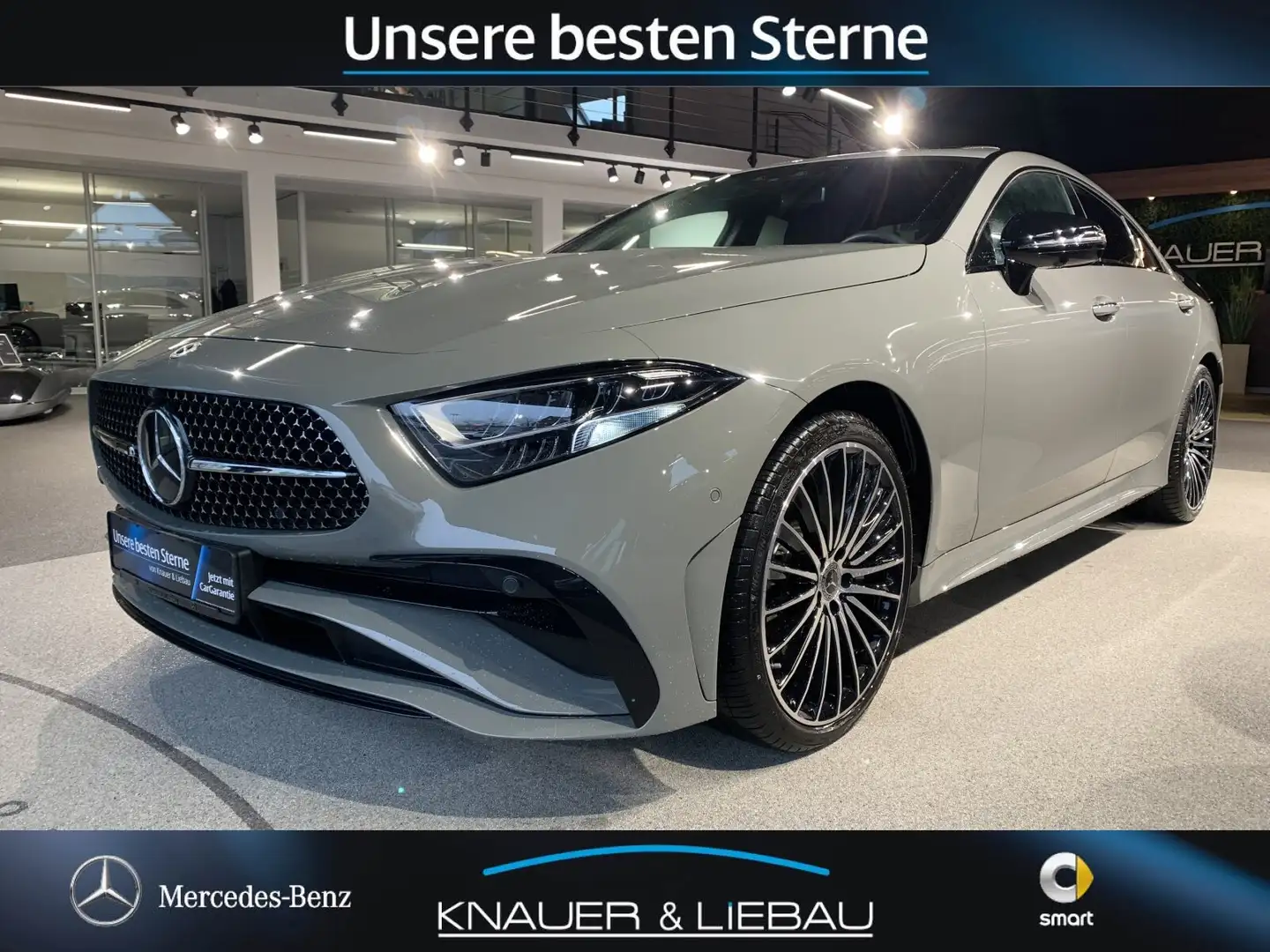 Mercedes-Benz CLS 400 CLS 400 d 4M*AMG*AIR BODY*360°* Glas-SD*Head-Up Szary - 2