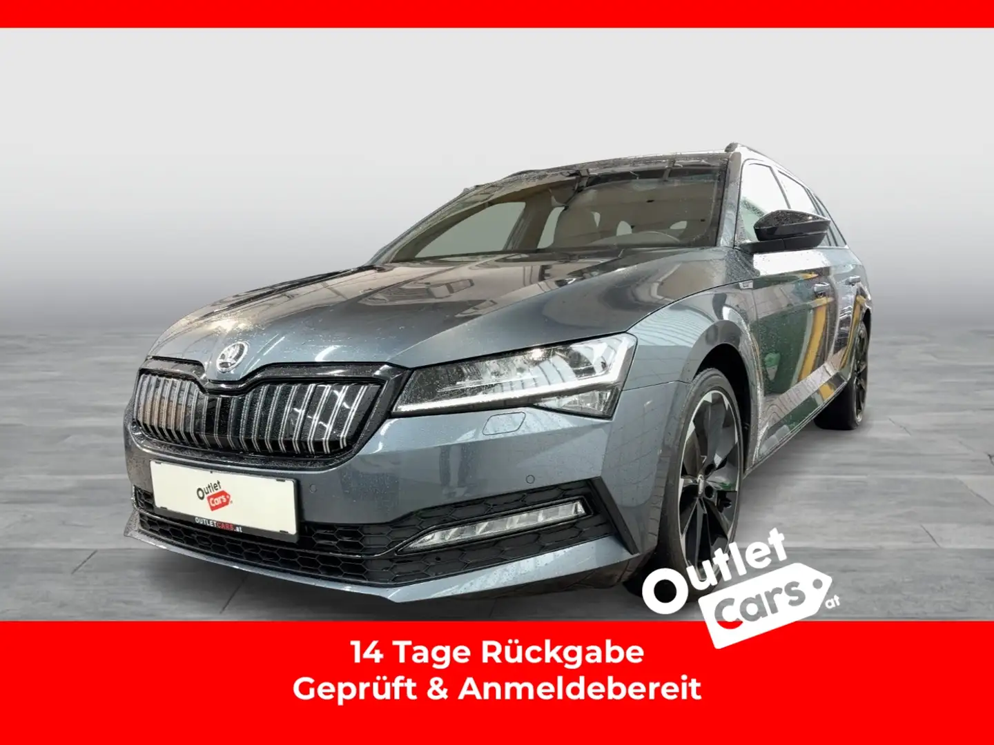 Skoda Superb Combi 1.4 TSI iV Sportline MATRIX+LED+RFK Grau - 1