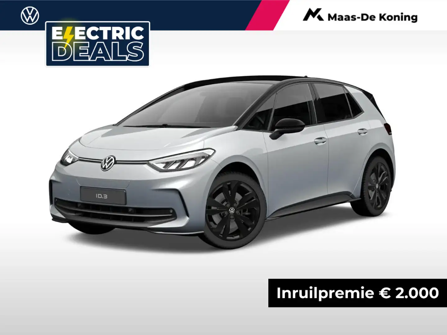 Volkswagen ID.3 Limited Edition 52 kWh accu, 170 pk · Regensensor Zwart - 1
