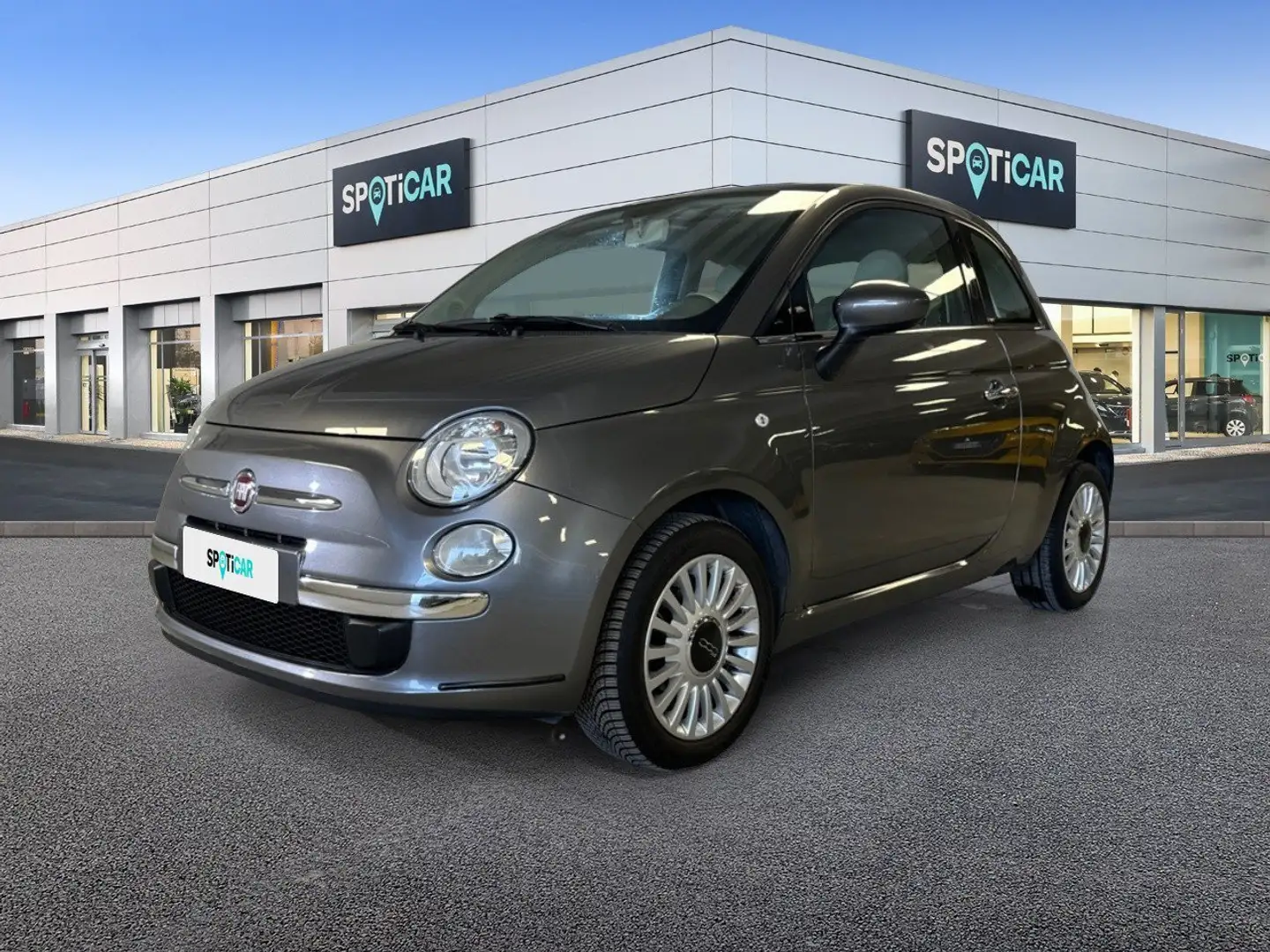 Fiat 500 1.2 69cv Lounge Schwarz - 1