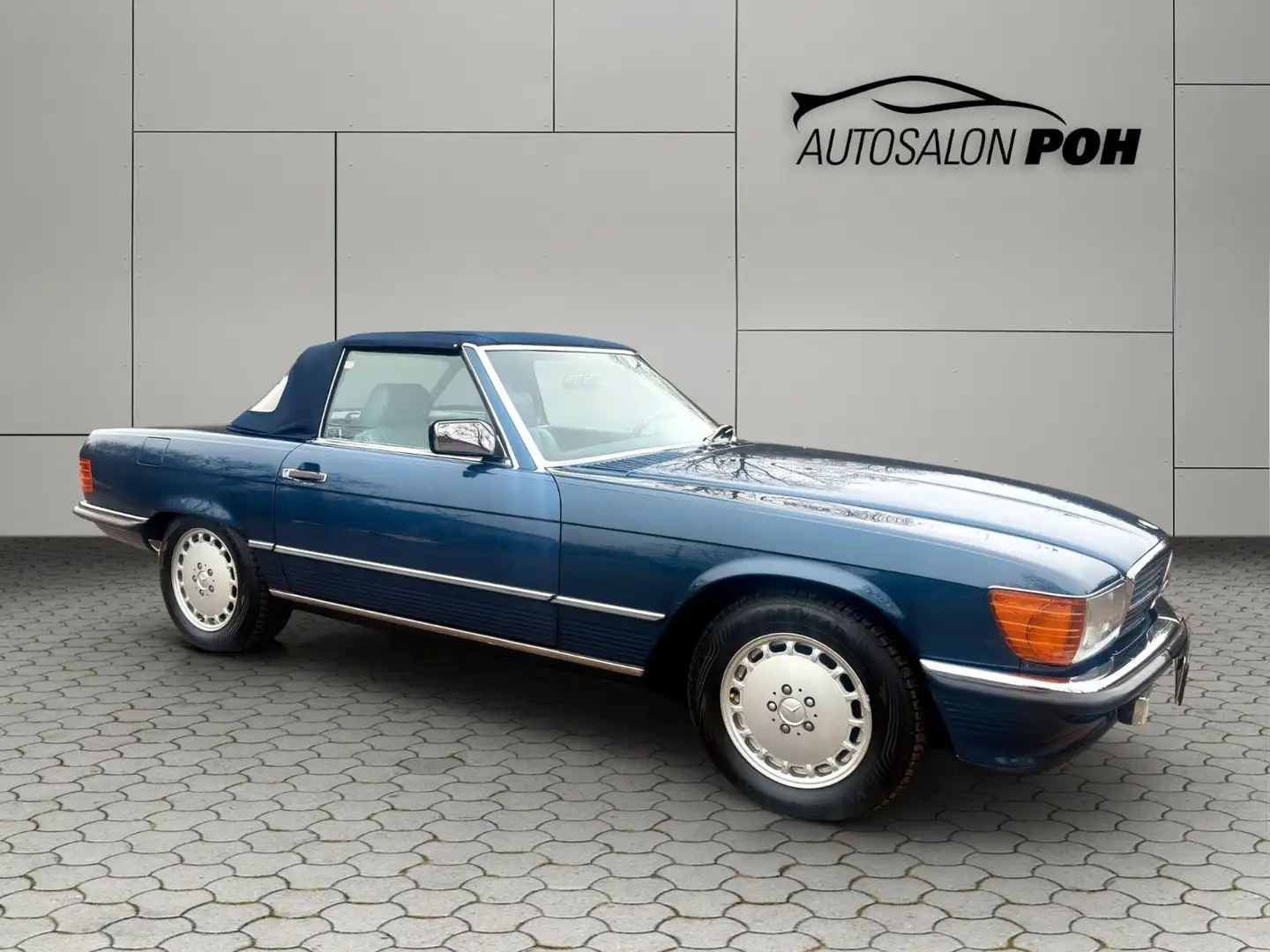 Mercedes-Benz SL 300 Deutsches Fahrzeug aus Erstbesitz Albastru - 2