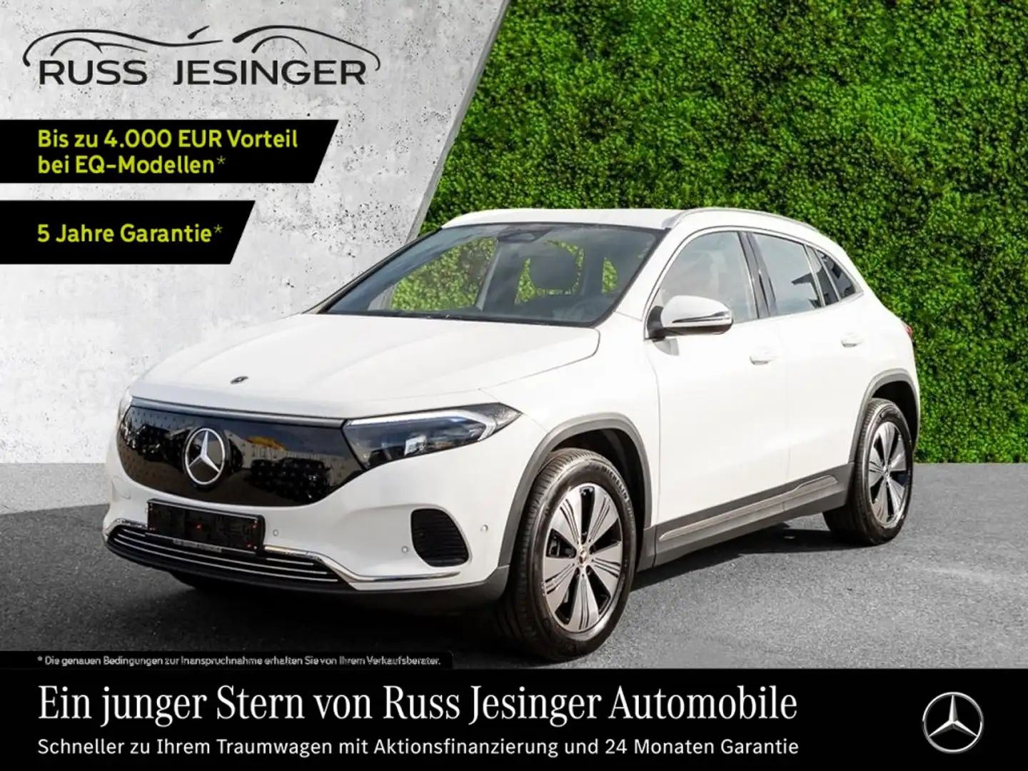 Mercedes-Benz EQA 350 4M Progressive *LED*Cam*MBUX*Navi*TotW* Weiß - 1