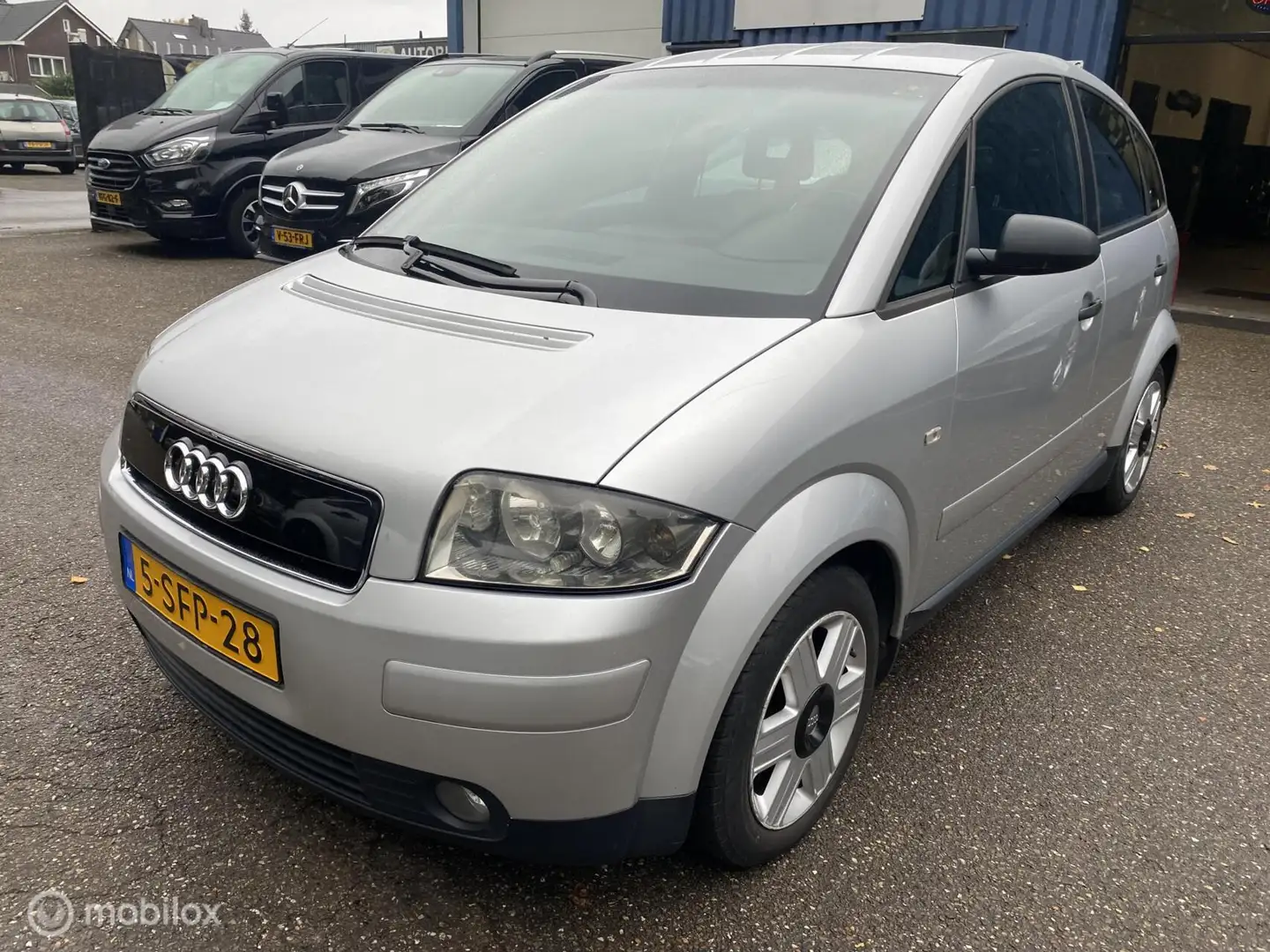 Audi A2 1.4 Pro Line 239.dkm ECC APK 04-07-2026 Grijs - 1