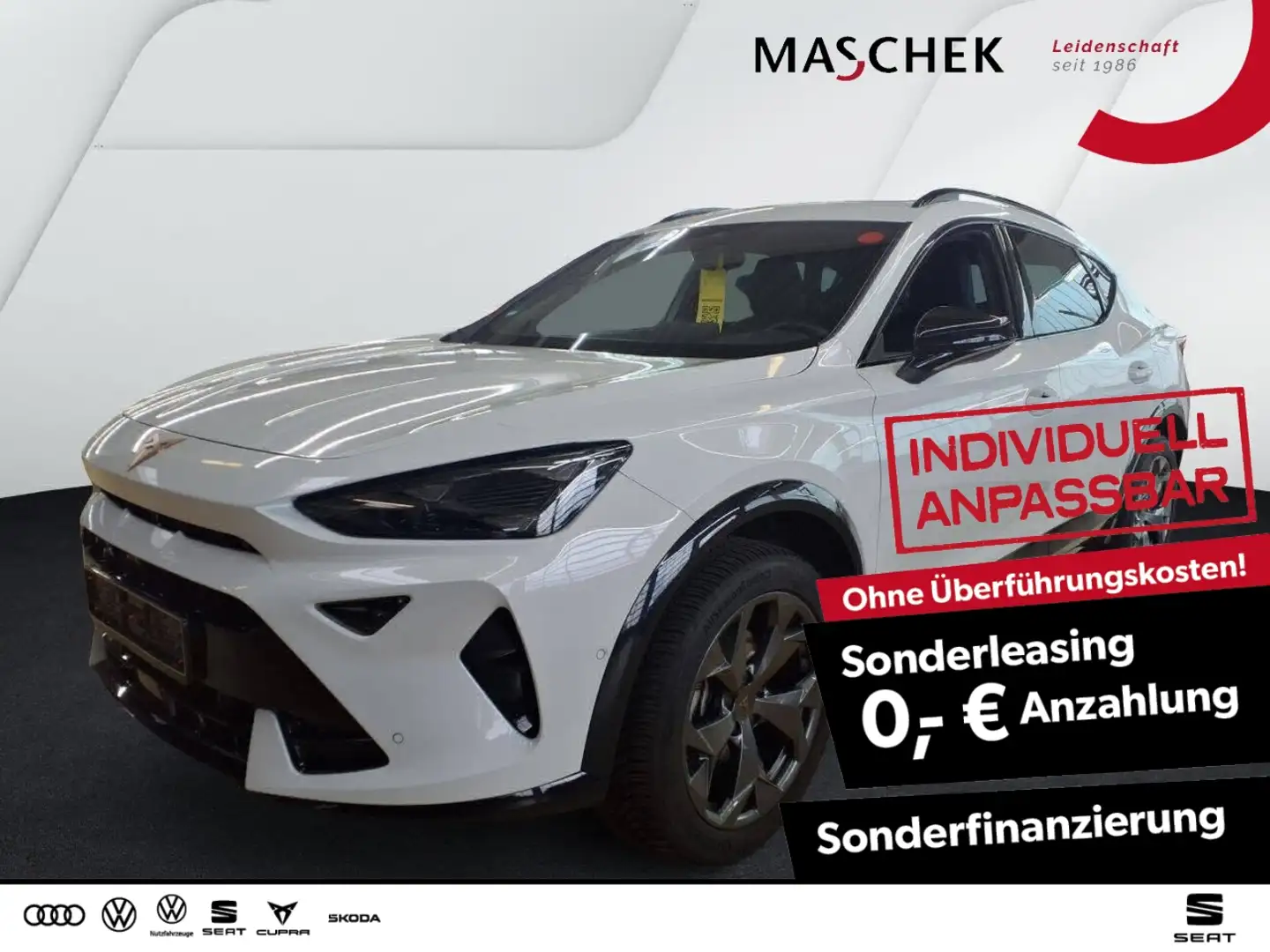 CUPRA Formentor 1.5 eTSI DSG Navi Rear View Lenkh Sitzh Lane Assis Weiß - 1