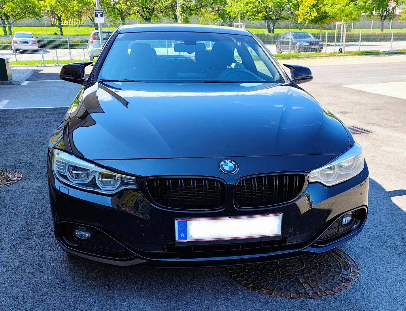 BMW 420 d Sport Line - Leder, LED, Navi, M-Fahrwerk Schwarz - 2