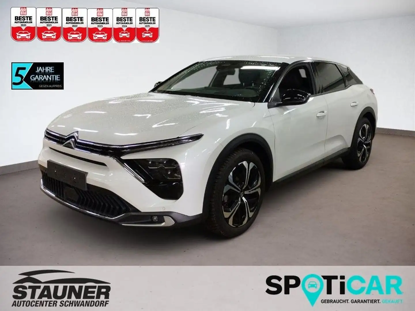 Citroen C5 X PureTech 130 Stop&Start AT8 Plus *HUD*NAVI* Weiß - 1