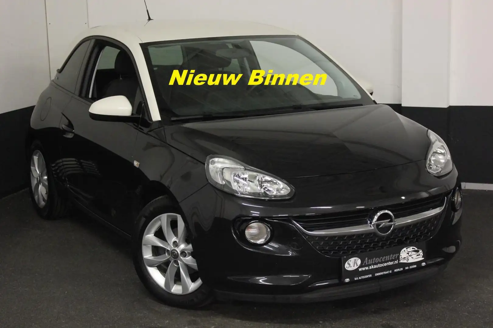 Opel Adam 1.4 UNLIMITED BLACK&WHITE 1E EIGENAAR MOOI. Noir - 1