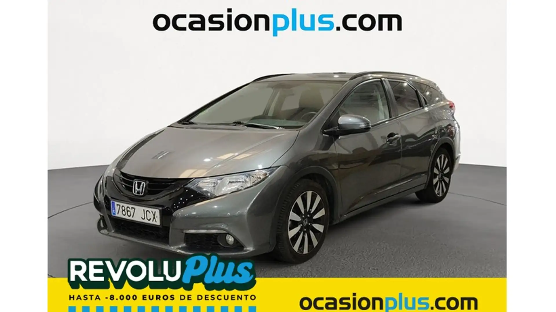 Honda Civic Tourer 1.6i-DTEC Sport Gris - 1