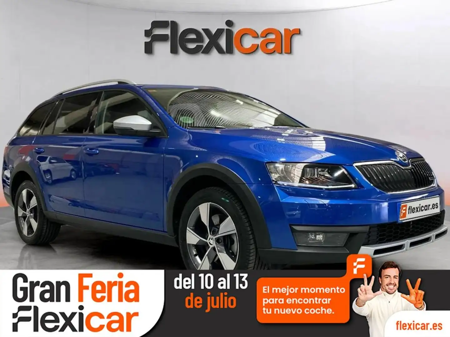 Skoda Octavia 2.0 TDI CR 135KW (184cv) DSG 4x4 Azul - 1