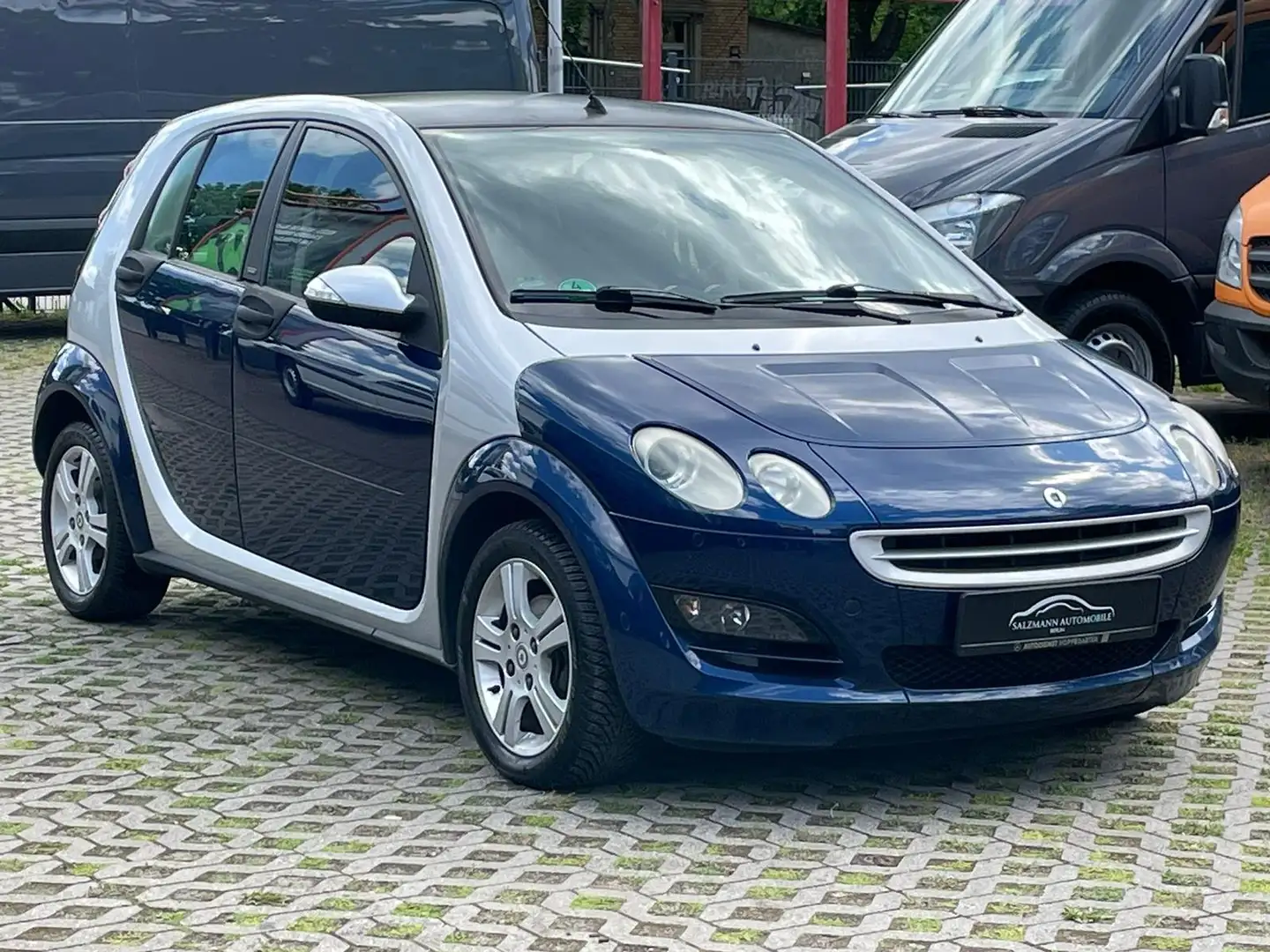 smart forFour 1.1 passion//KLIMA//Panorama//1.Hand//HU NEU//TOP Blu/Azzurro - 2