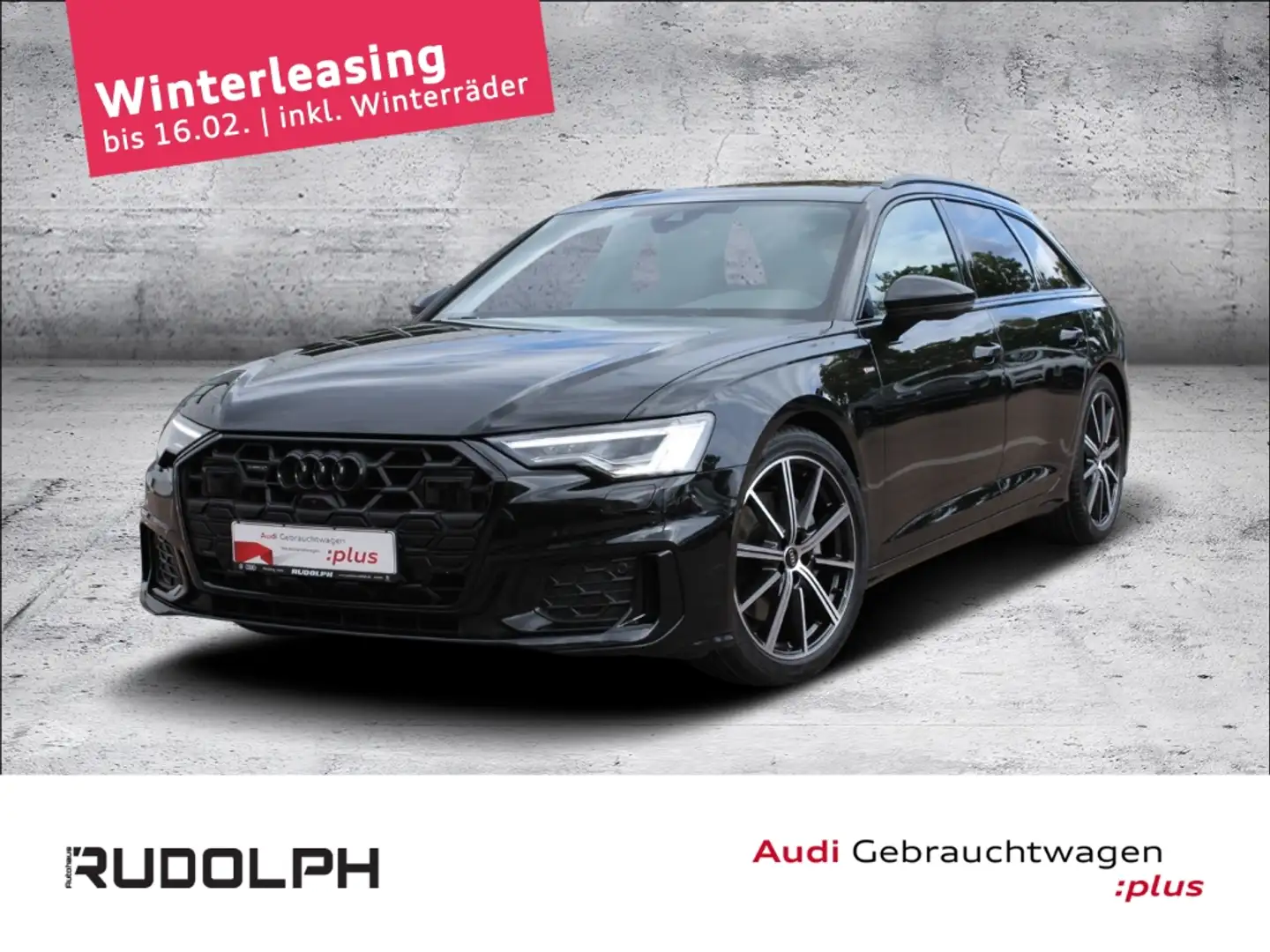 Audi A6 Avant S line 50 TDI qu. MATRIX ACC PANO AHK  360 Schwarz - 1