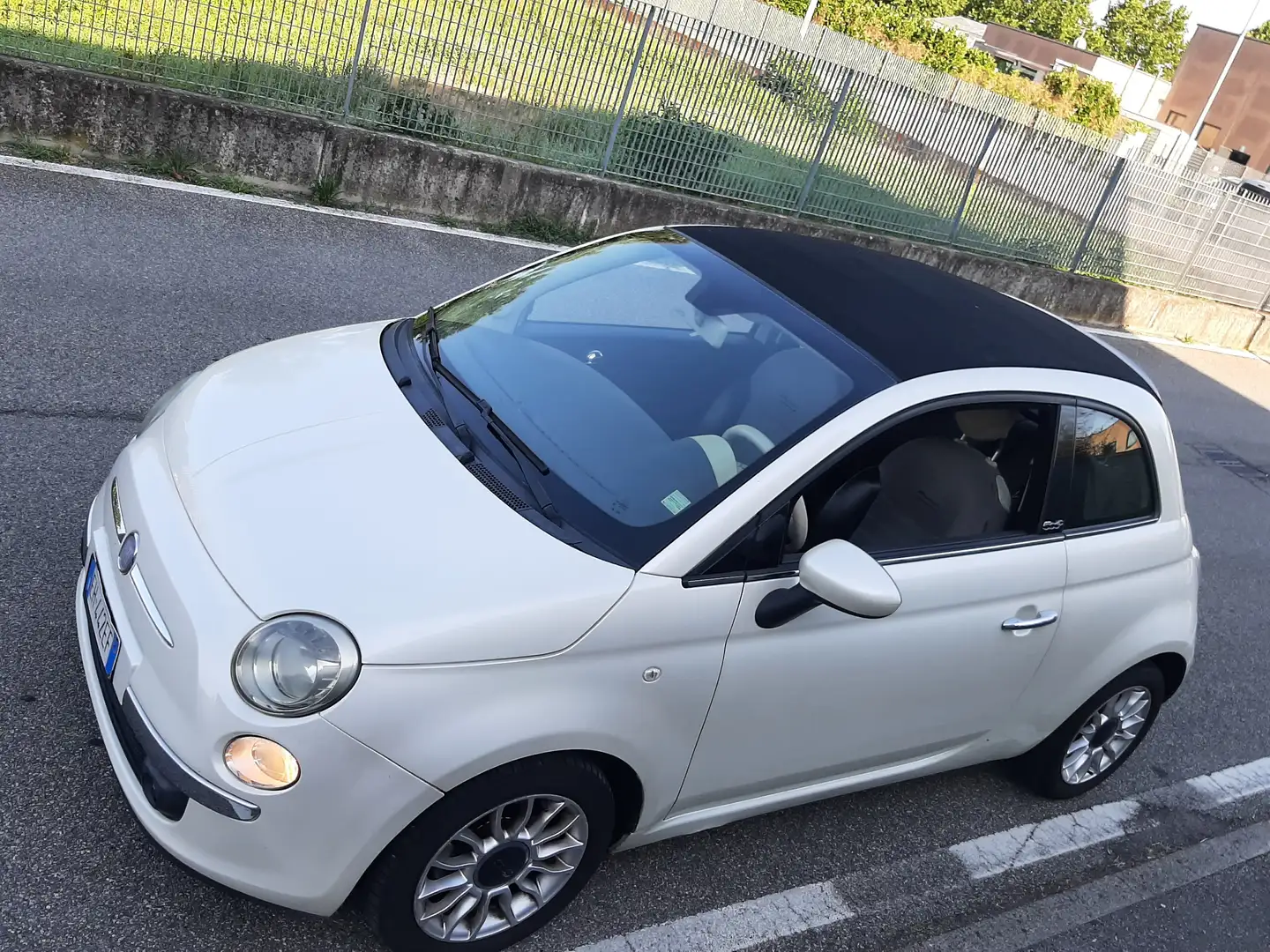 Fiat 500C III 1.3 mjt 16v Lounge 95cv Blanco - 2