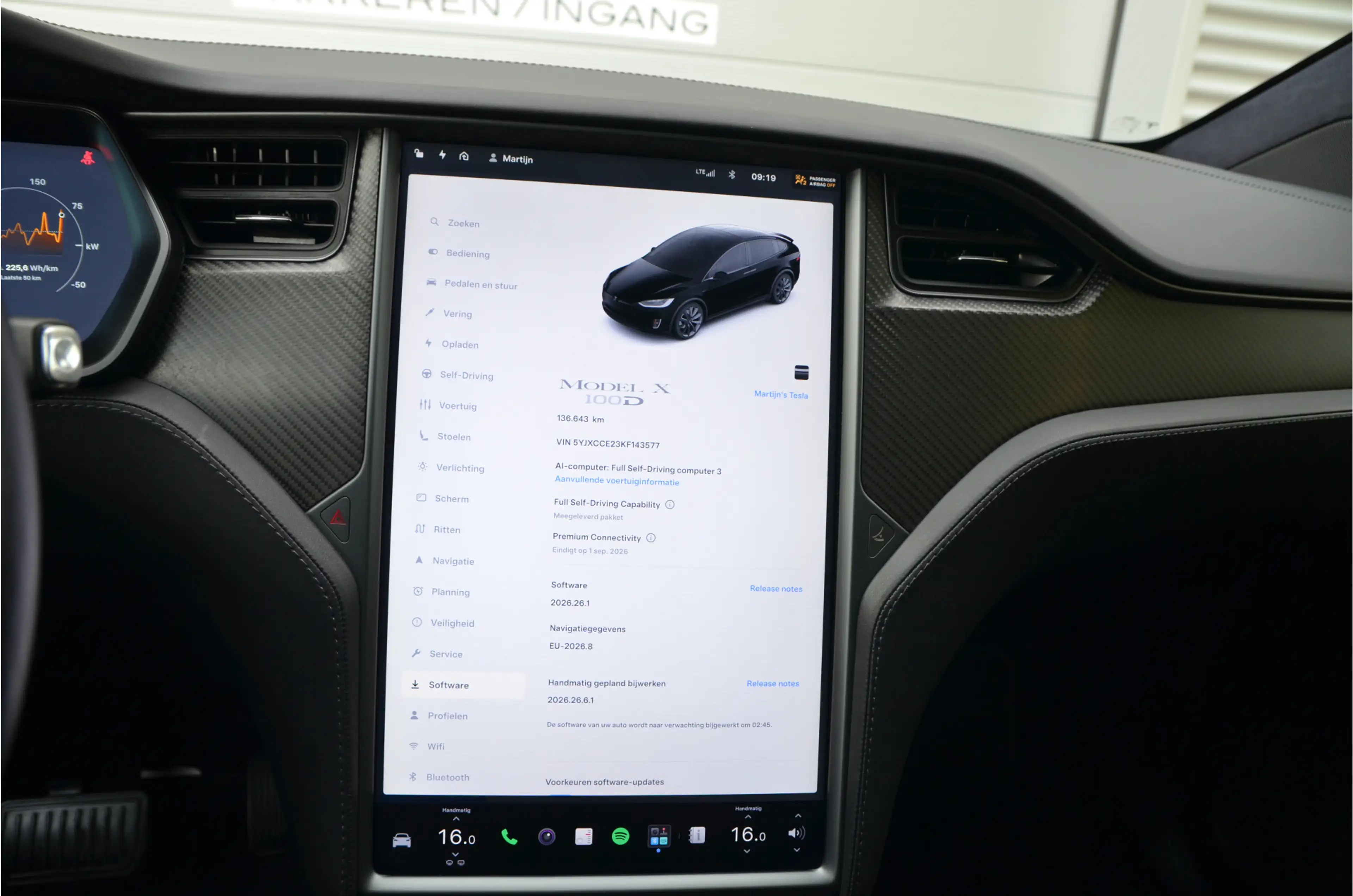 Tesla Model X 100D 6p. Enhanced AutoPilot3.0+FSD (twv 7.500,-), — photo 24