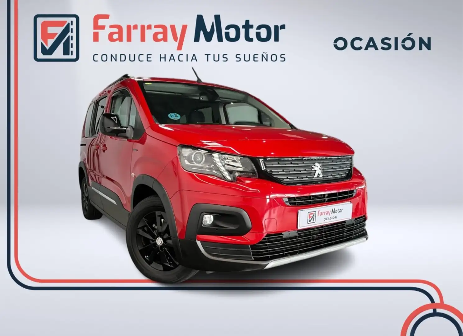 Peugeot Rifter 1.2 PureTech S&S Standard Active 110 Rojo - 1