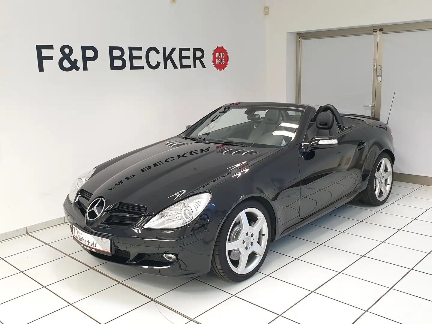 Mercedes-Benz SLK 350 7G-TRONIC Roadster Automatik Leder Navi BiXenon Noir - 2