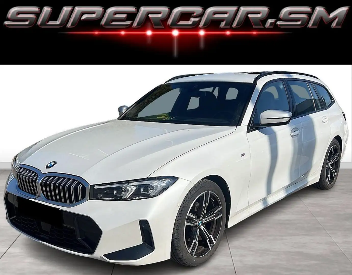BMW 320 D TOURING M SPORT 18 SHADOW LINE Bianco - 1