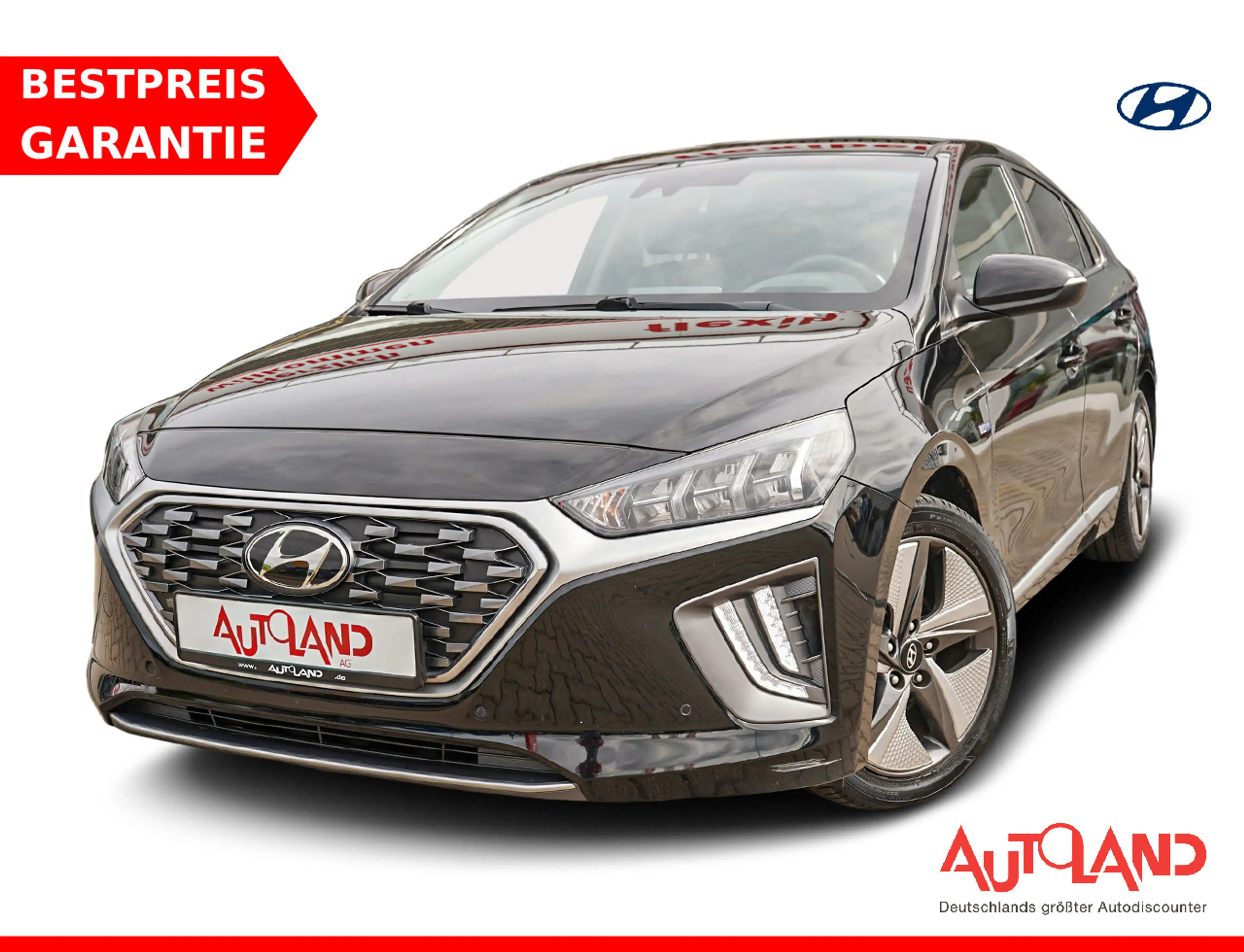 Hyundai IONIQ Ioniq 1.6 Hybrid LED Navi Sitzbelüftung AHK ACC
