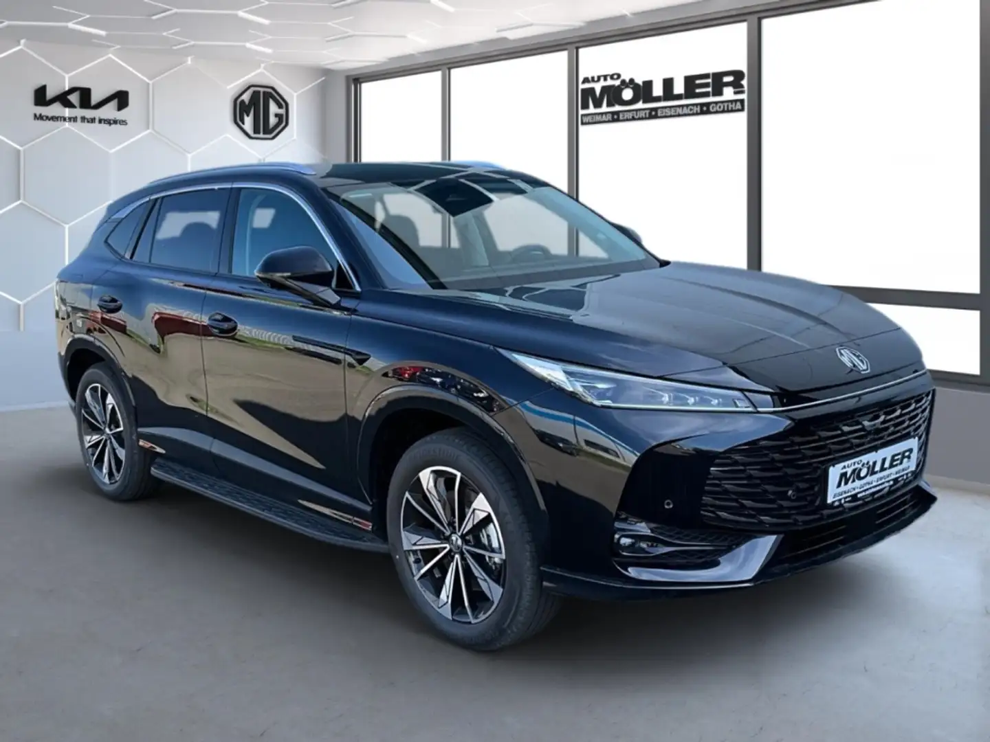 MG HS PHEV LUXURY 360° Kam. LED Klima DAB Leder ACC Noir - 2