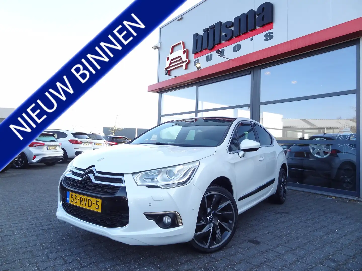 Citroen DS4 1.6 THP Sport Chic | NL-AUTO | 200PK | LMV | NAVI Bílá - 1