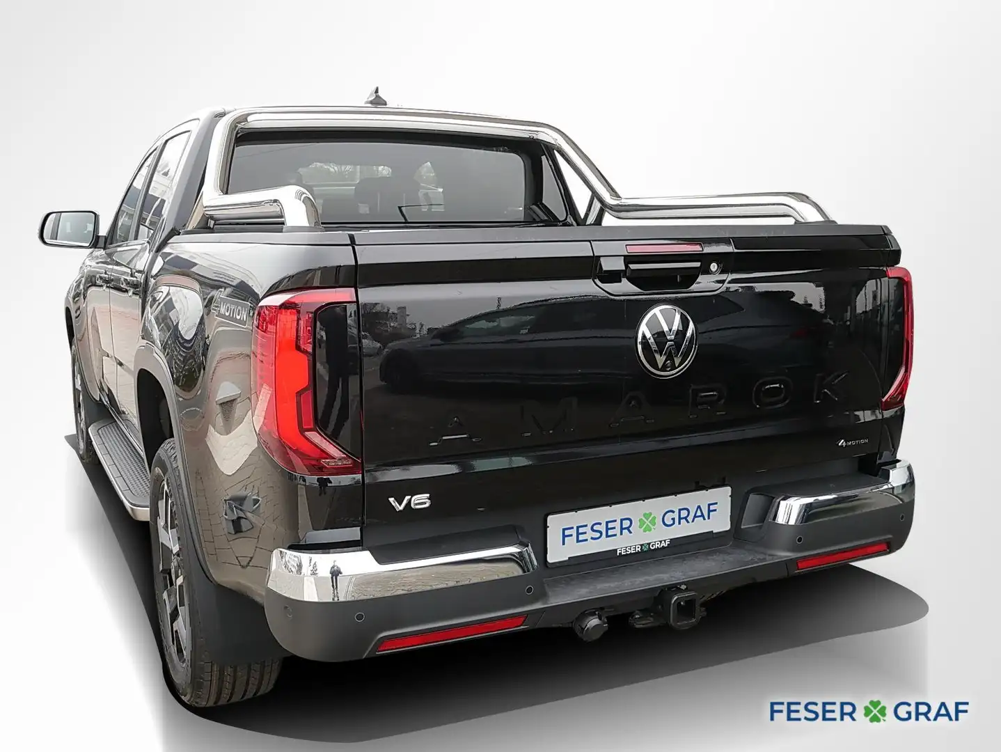 Volkswagen Amarok 3.0 TDI 4M DC Style AHK RollCover Sitzh. Siyah - 2