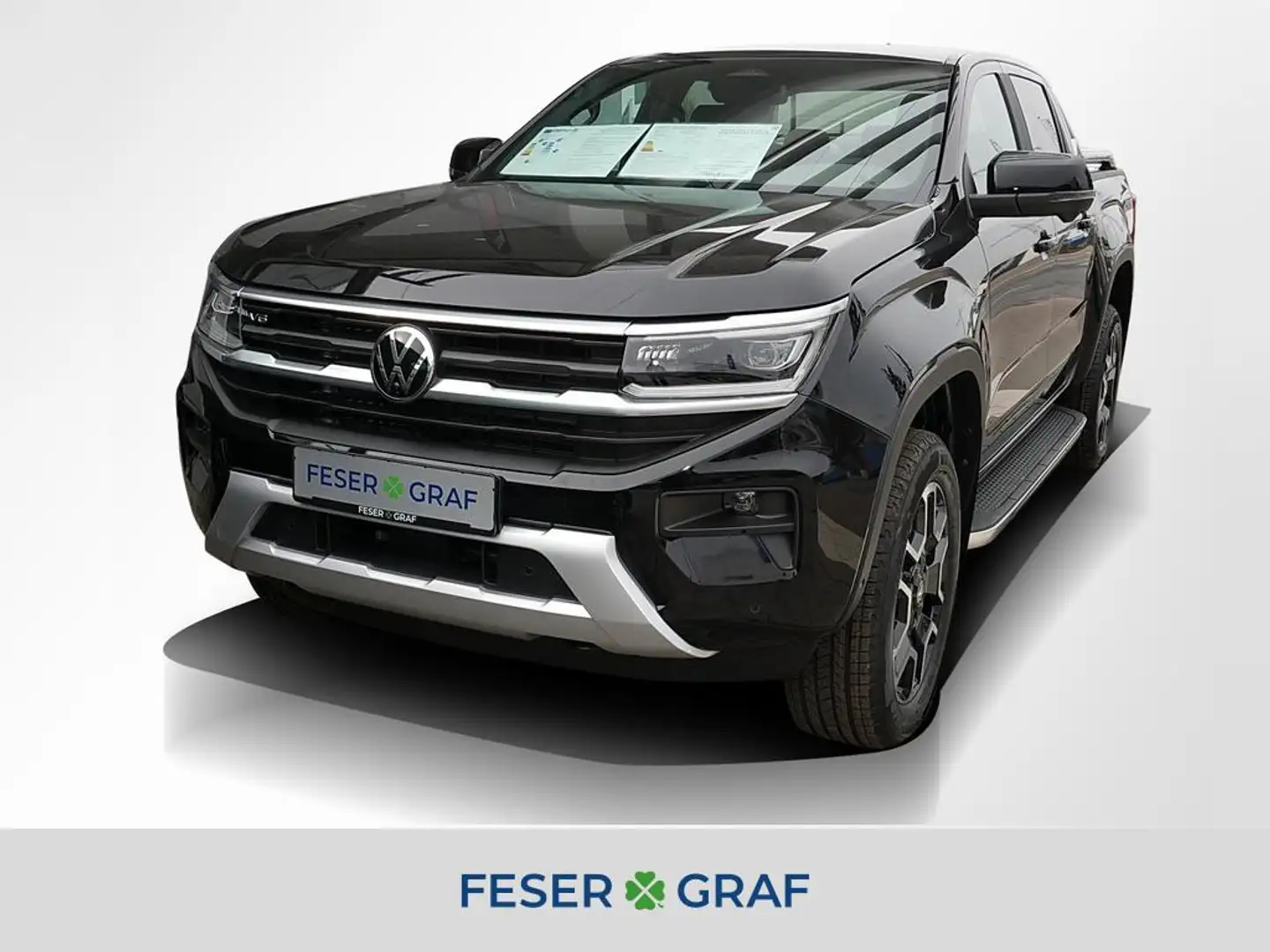Volkswagen Amarok 3.0 TDI 4M DC Style AHK RollCover Sitzh. Siyah - 1