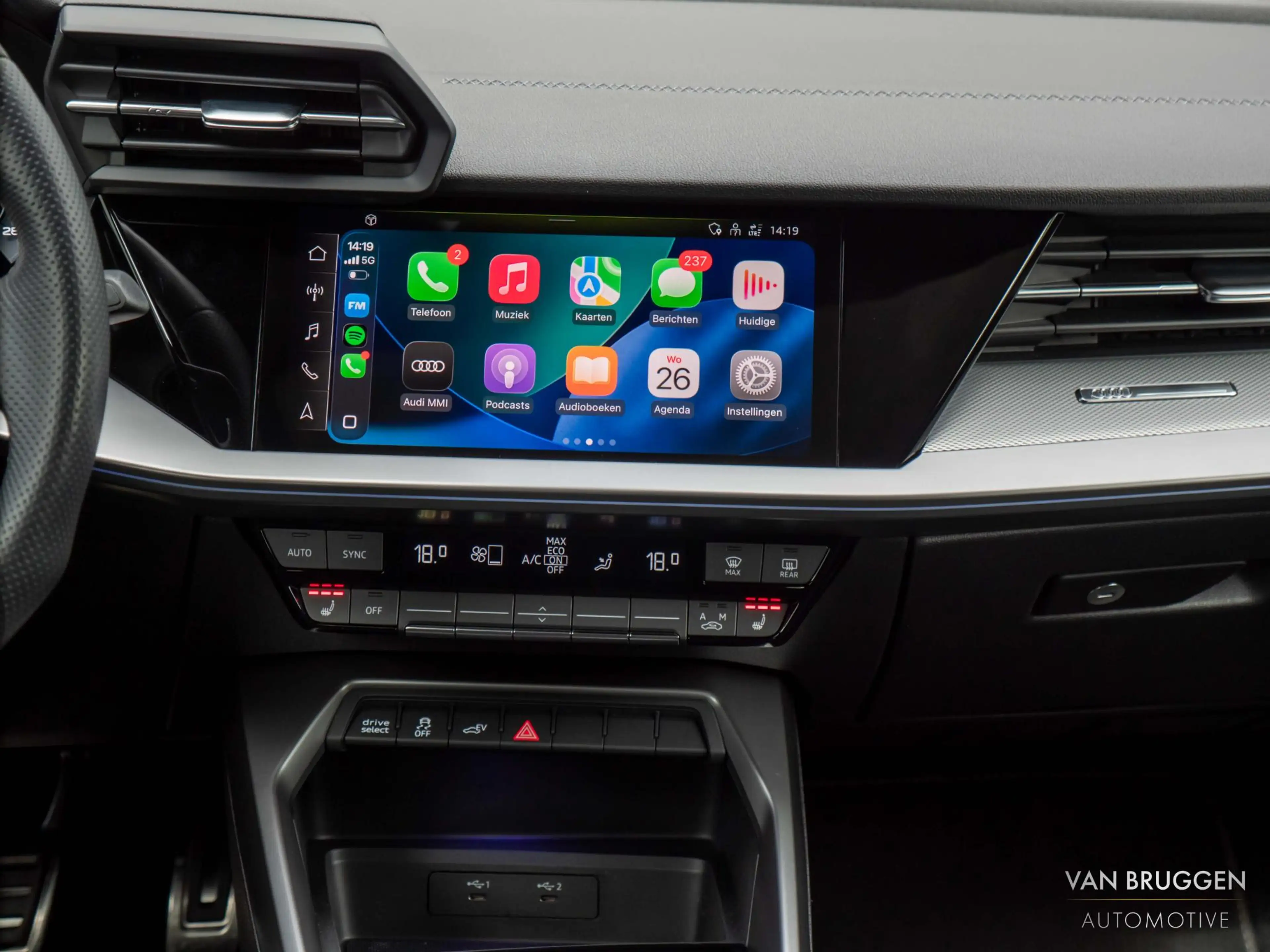 Audi A3 Sportback 45 TFSI e S-Line Pano RS-Stoelen B&O Sfe — photo 22