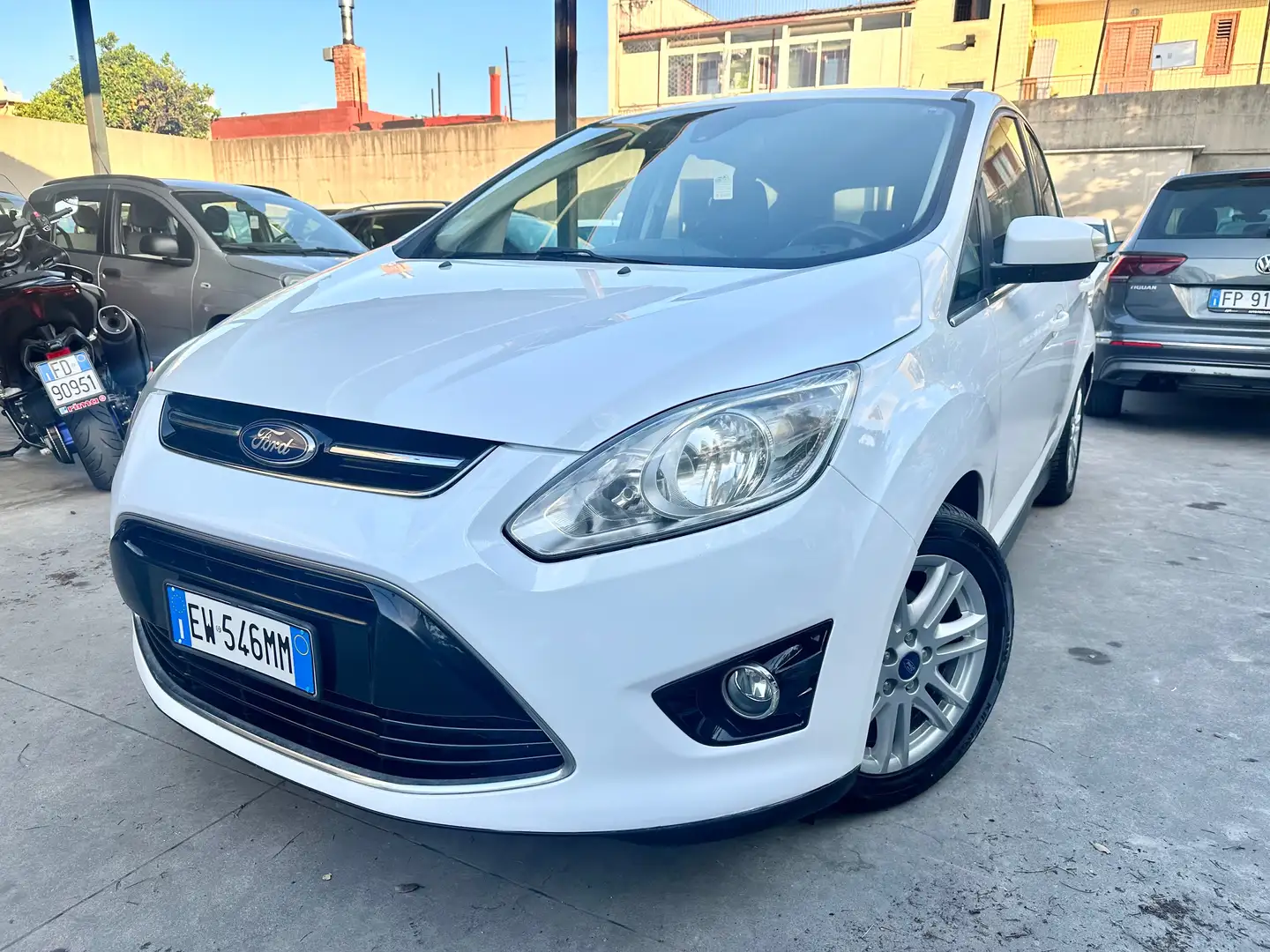Ford C-Max C-Max 1.6 Titanium Gpl 120cv Weiß - 1