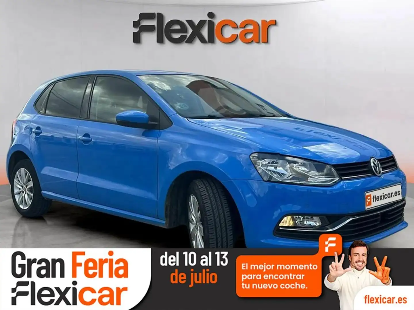Volkswagen Polo Advance 1.4 TDI 90CV BMT DSG Bleu - 1