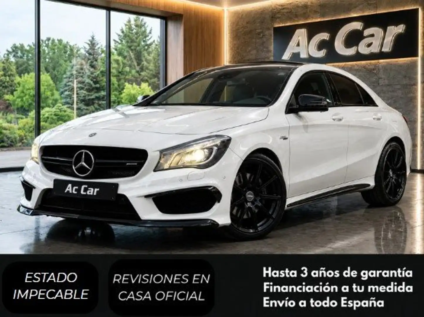 Mercedes-Benz CLA 45 AMG 4M Aut. Blanco - 1