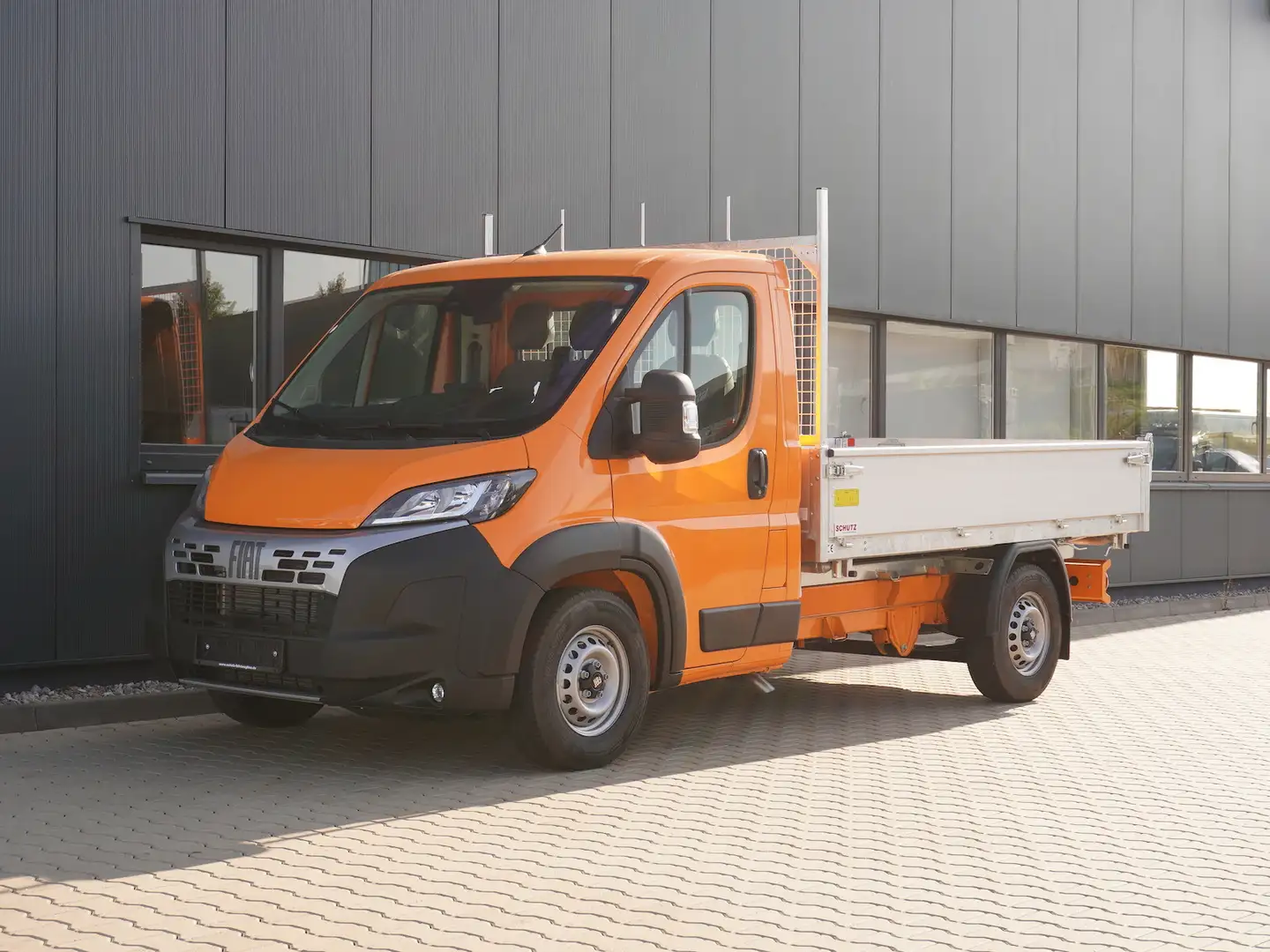 Fiat Ducato Maxi 35 140 / Fa. Schutz Kipper-Aufbau Оранжевый - 2