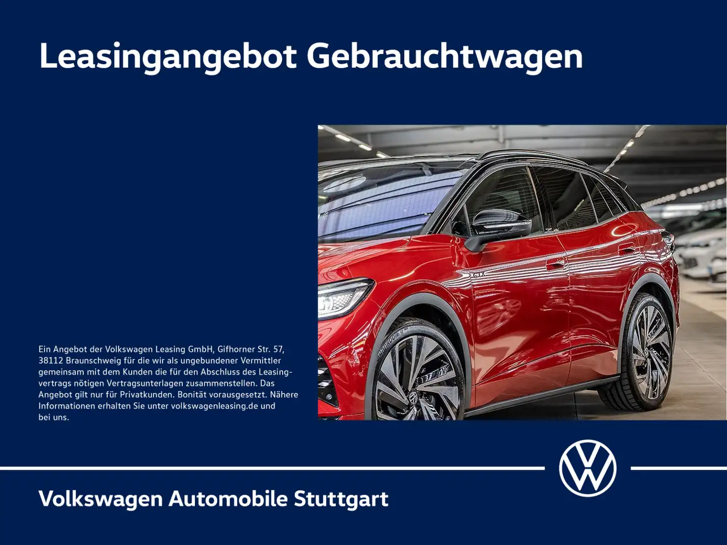 Volkswagen ID.4 GTX Navi Kamera AHK Rot - 1