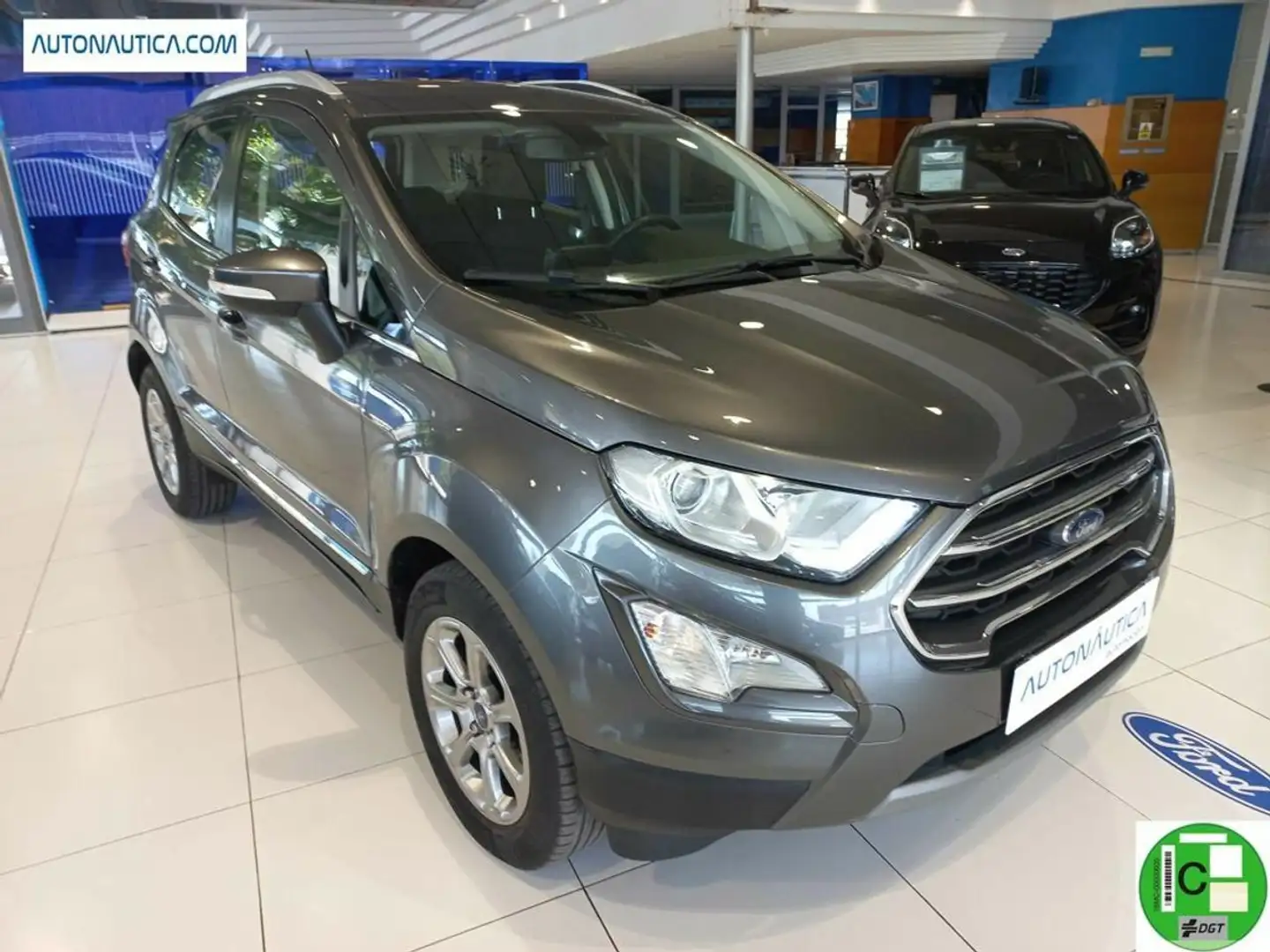 Ford EcoSport 1.0 EcoBoost Titanium 125 Gris - 1
