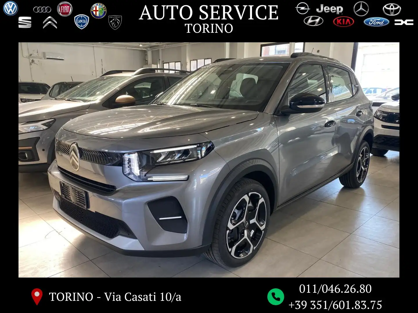 Citroen C3 1.2 puretech 100cv PLUS NUOVA DA IMMATRICOLARE Grau - 1