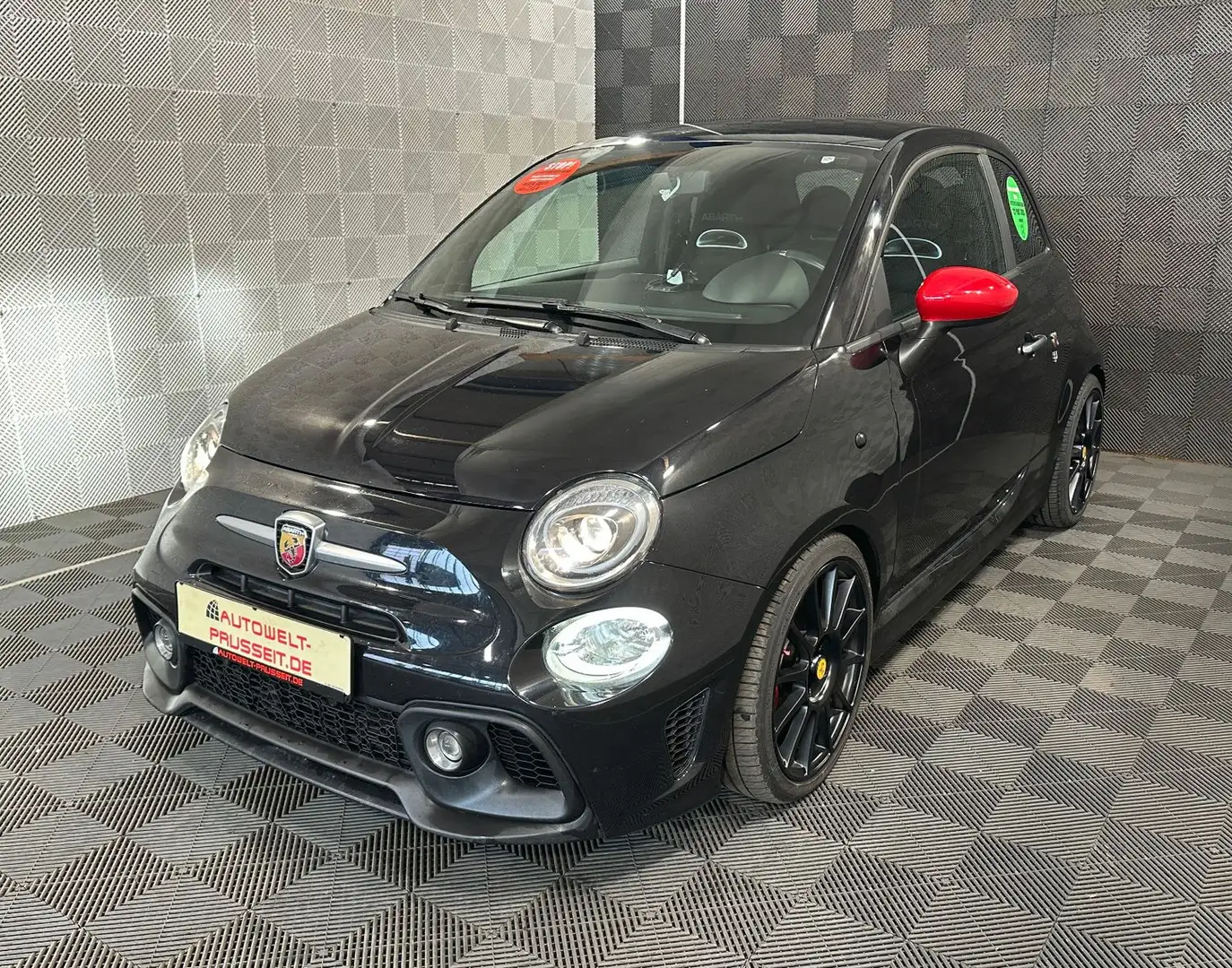 Abarth 500 595*CORSA*UCONNECT-KLIMA-SPORT AGA-BILSTEIN-LM Schwarz - 2