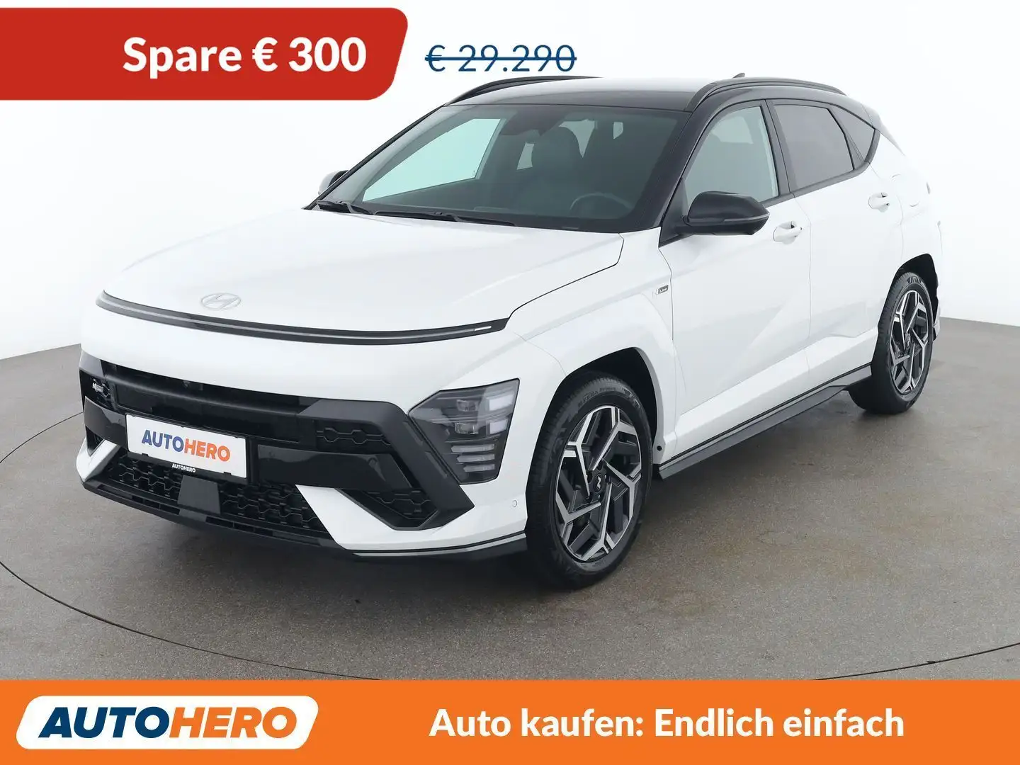 Hyundai KONA 1.6 T-GDI N Line 4WD Weiß - 1