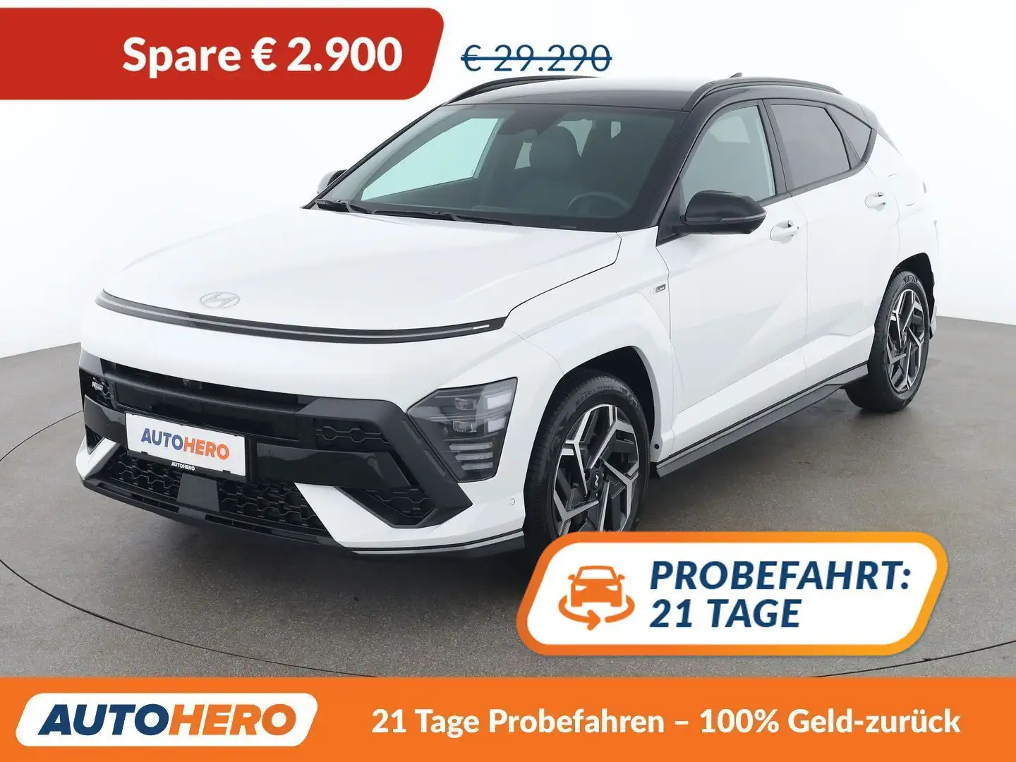 Hyundai KONA 1.6 T-GDI N Line 4WD Weiß - 1