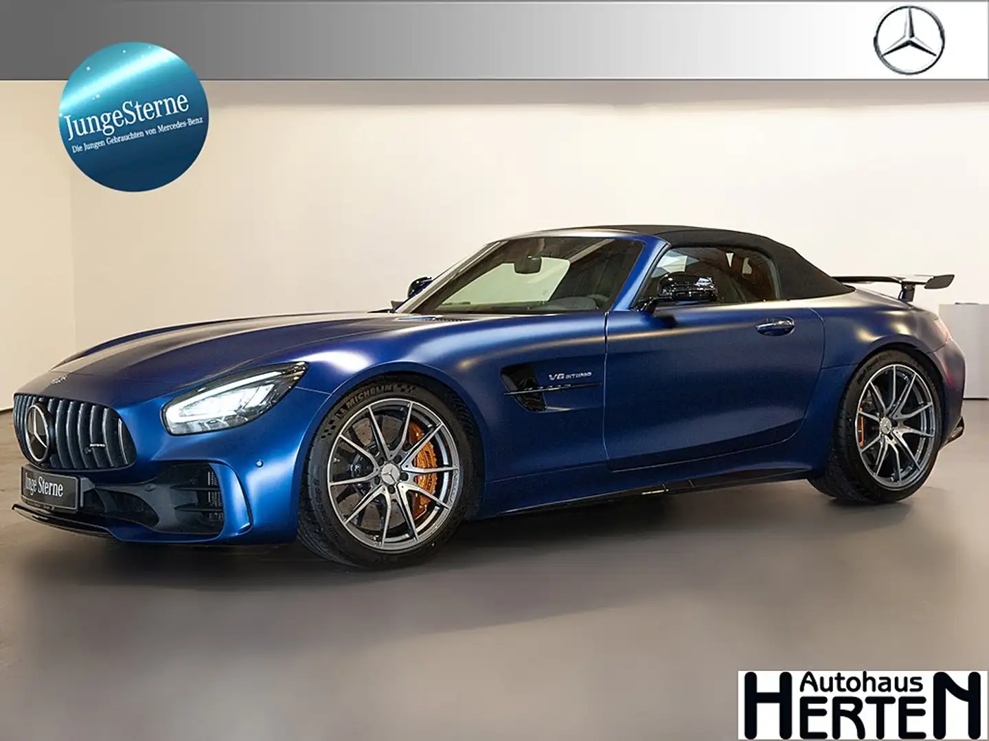 Mercedes-Benz AMG GT R Roadster, Keramik-Bremse, Memory-P. Синий - 1
